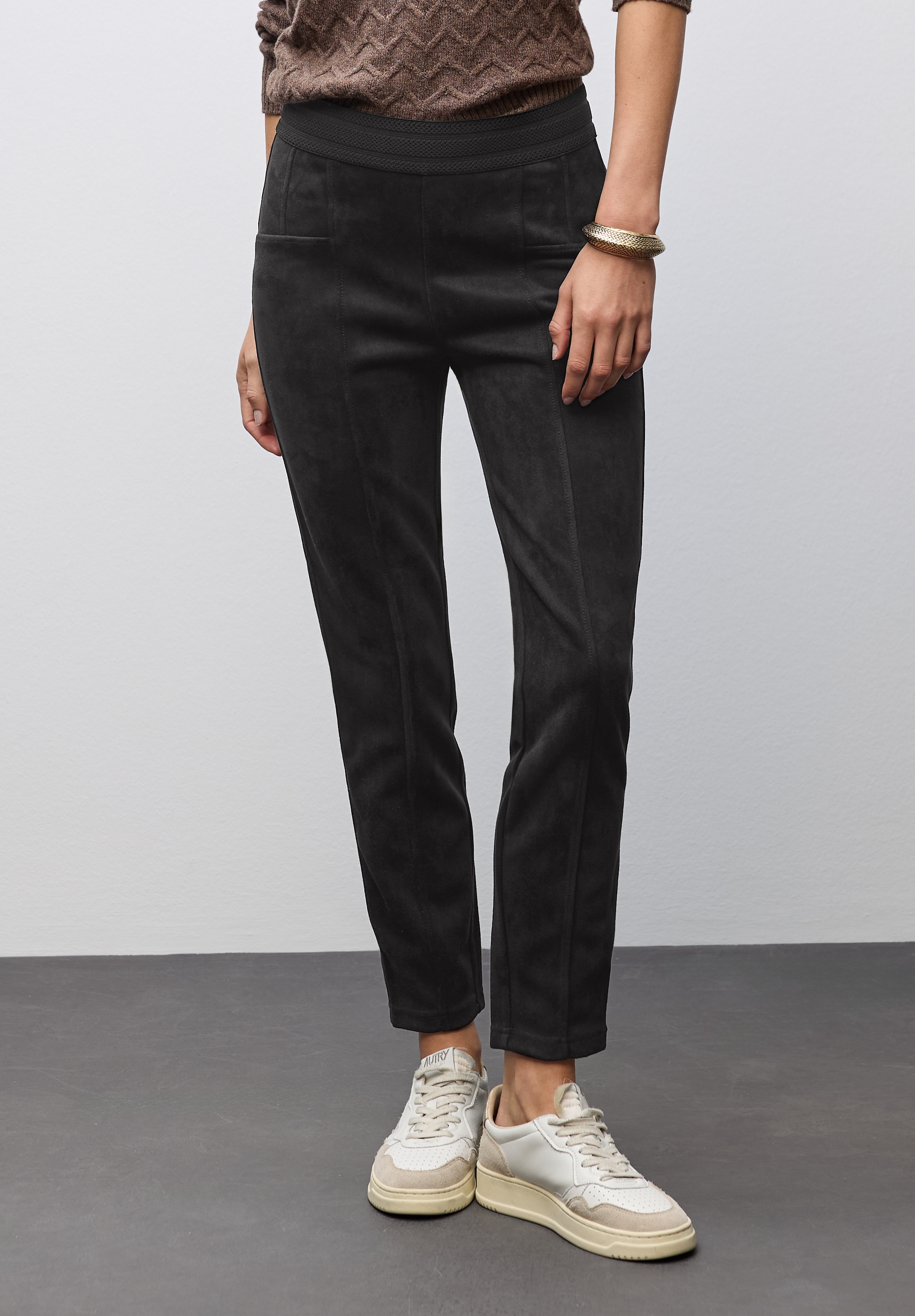 STREET ONE Stoffhose »Style Hope« mit elastischem Bund