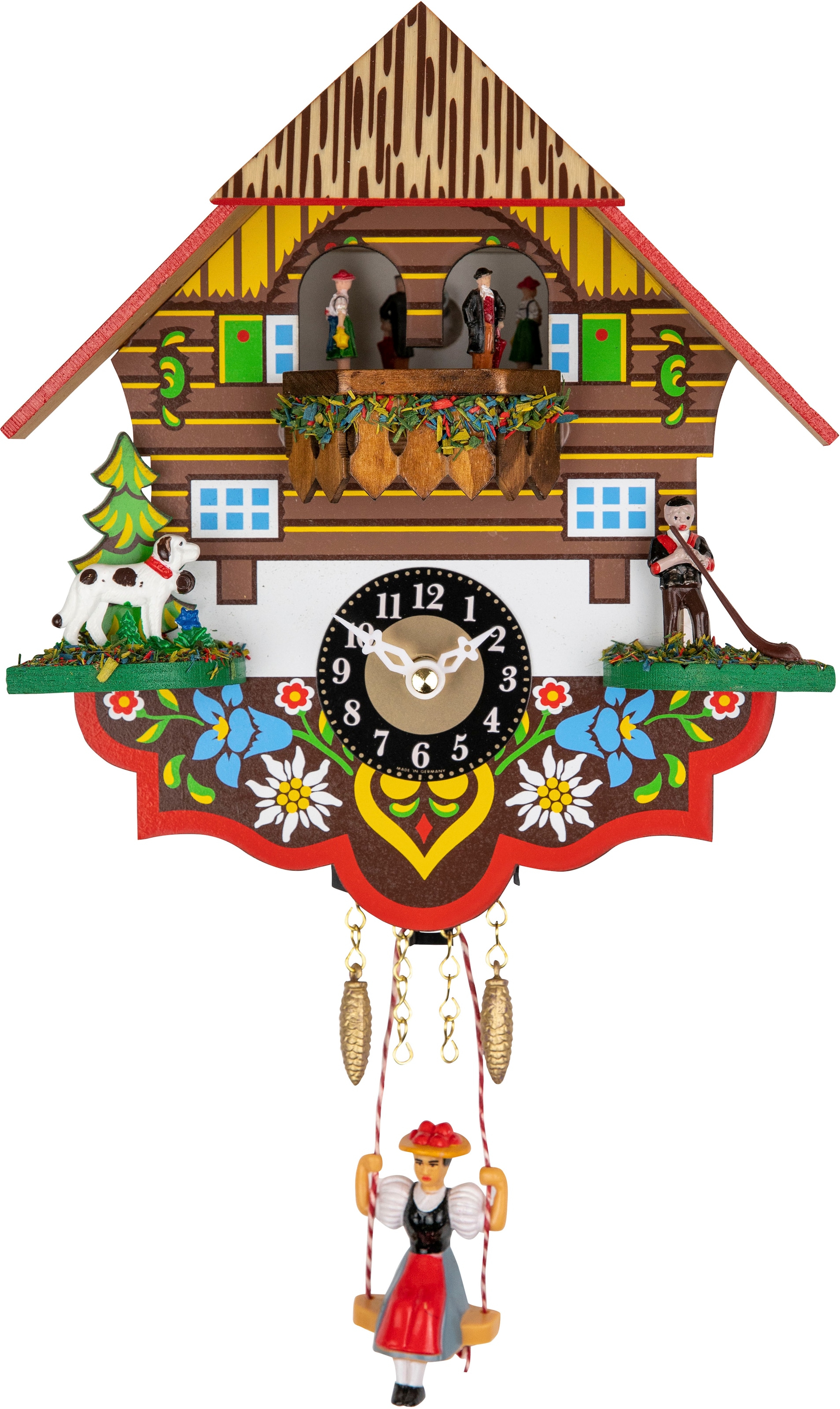 Christoffel, Pendelwanduhr »Pendeluhr «, bunt