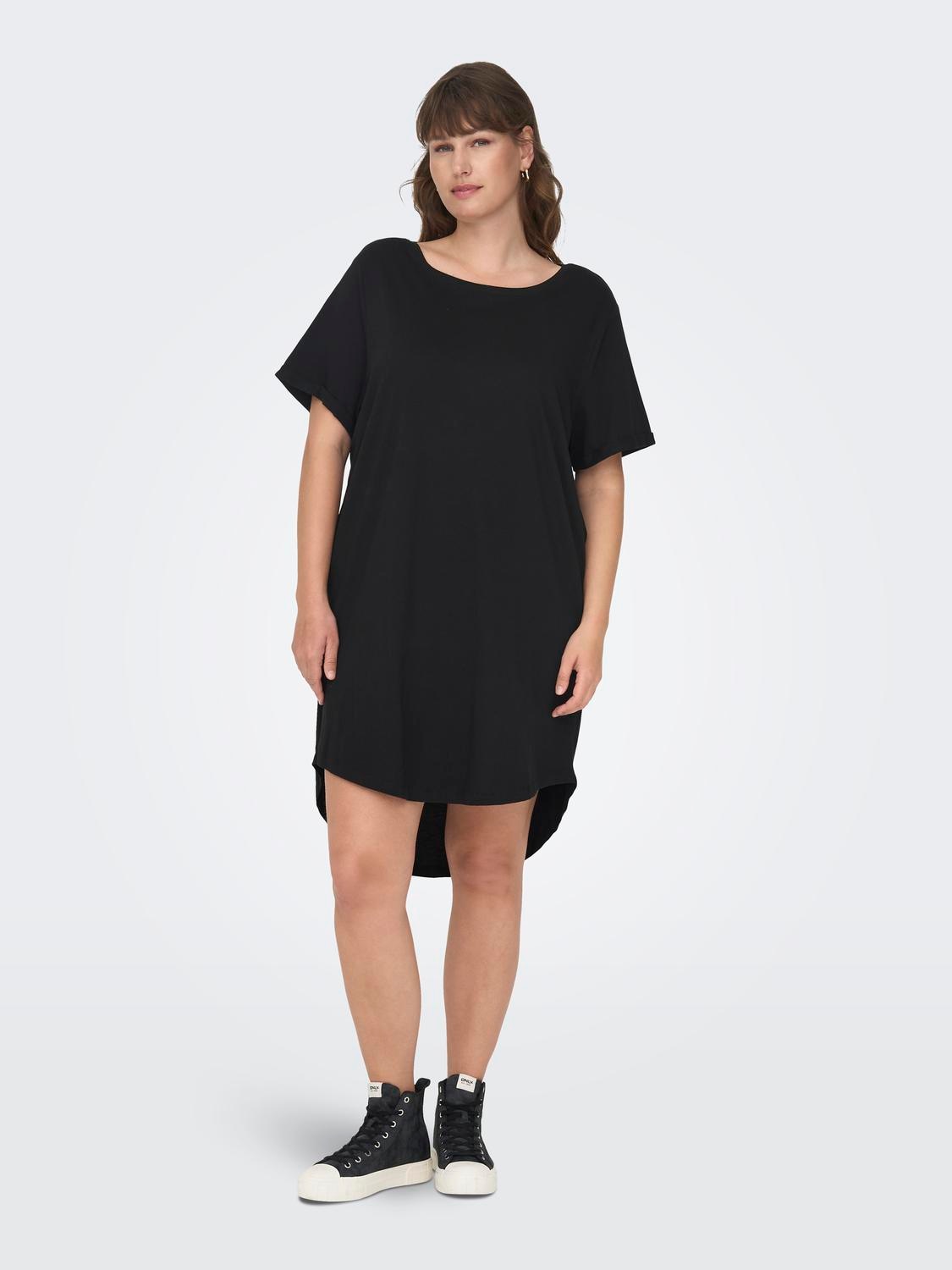 ONLY CARMAKOMA Minikleid »CARMAY LIFE S/S DRESS JRS«