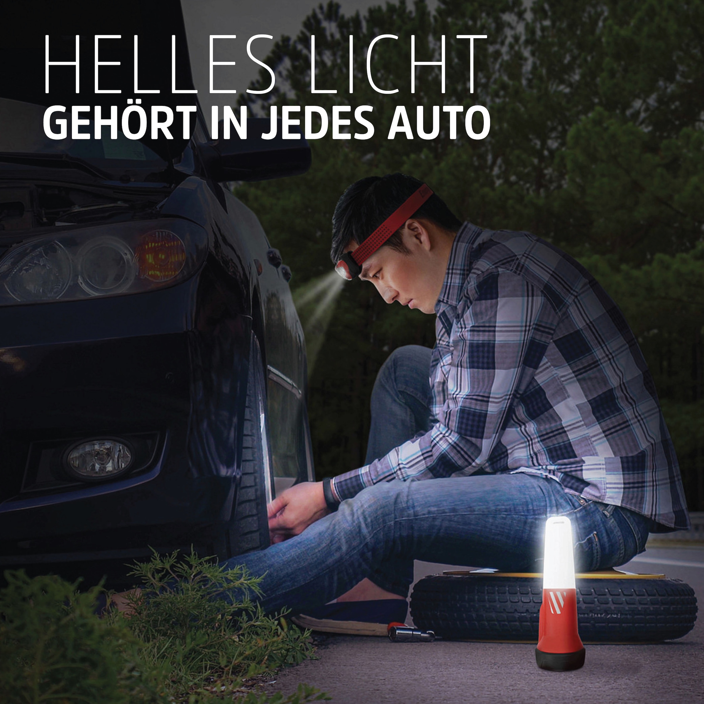 2in1 (Headlight+ Jelmoli-Versand Preisen kaufen | Taschenlampe Kit Notfall günstigen Energizer »Auto Notfalllicht)« zu