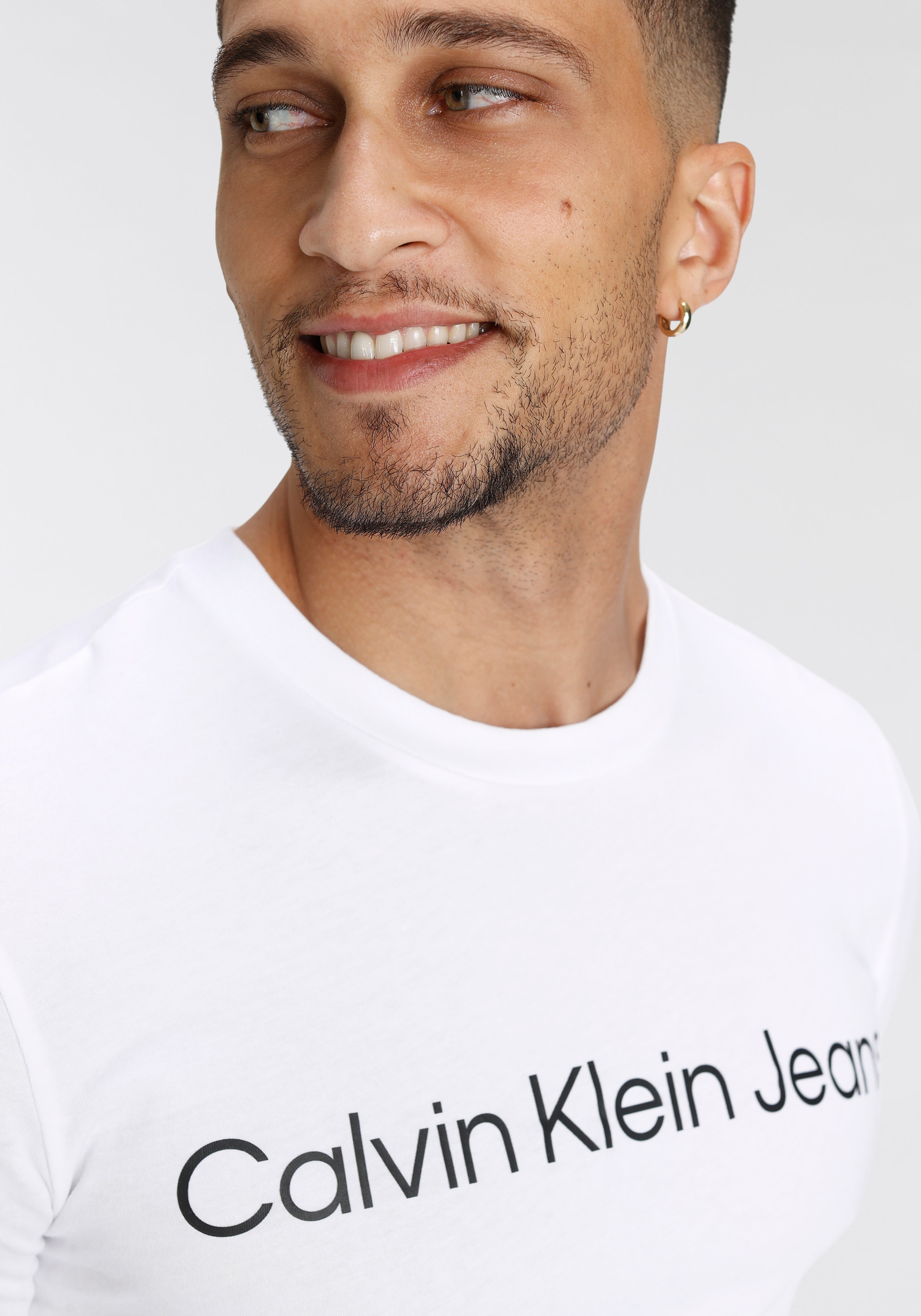 Jelmoli-Versand shoppen Klein Calvin T-Shirt TEE« Jeans online SLIM | »CORE LOGO INSTITUTIONAL