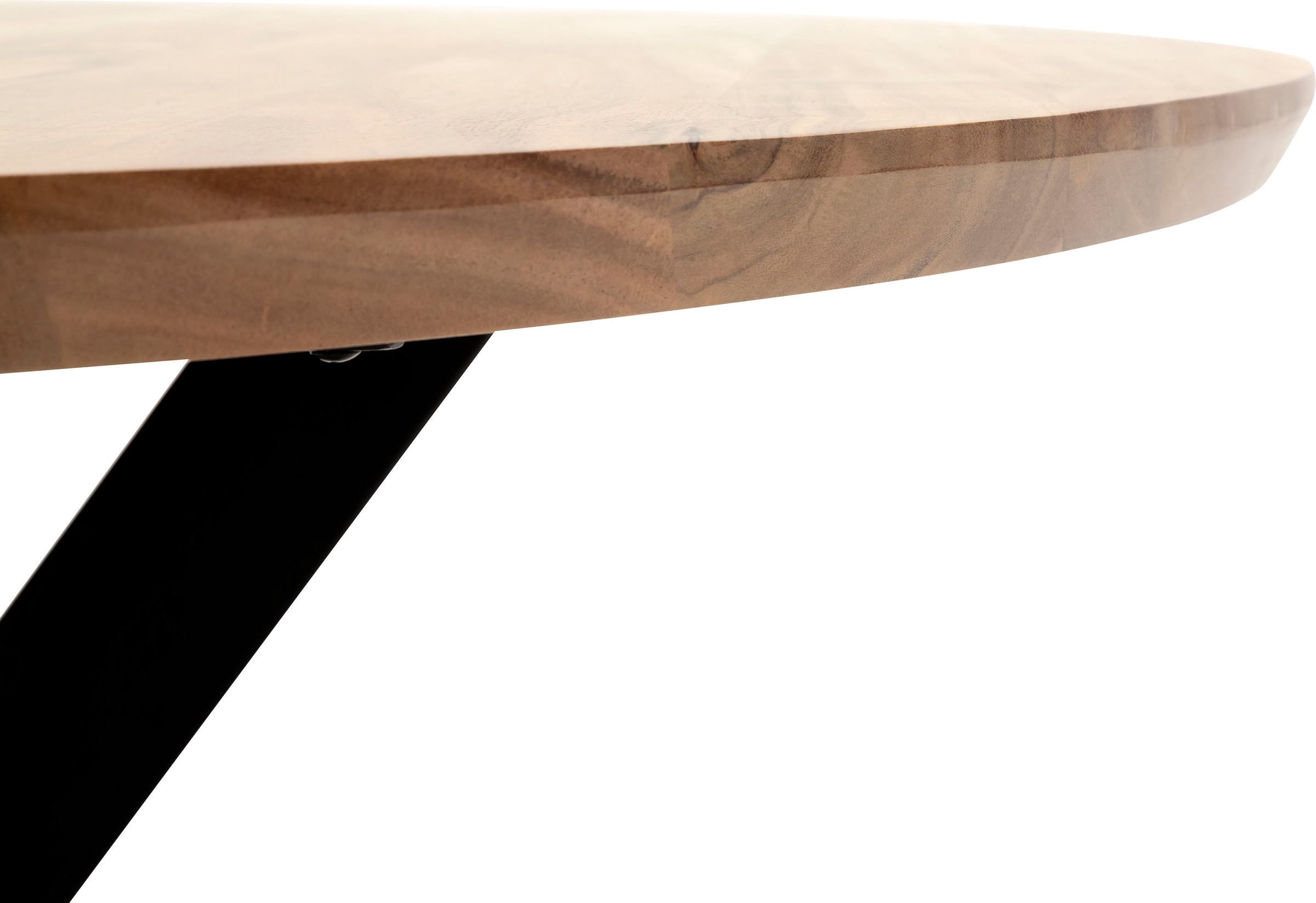 120 kaufen Esszimmertisch zertifiziertes Massivholz | living Jelmoli-Versand Rund MCA online »Stirling«, breit, Esstisch FSC cm Akazie