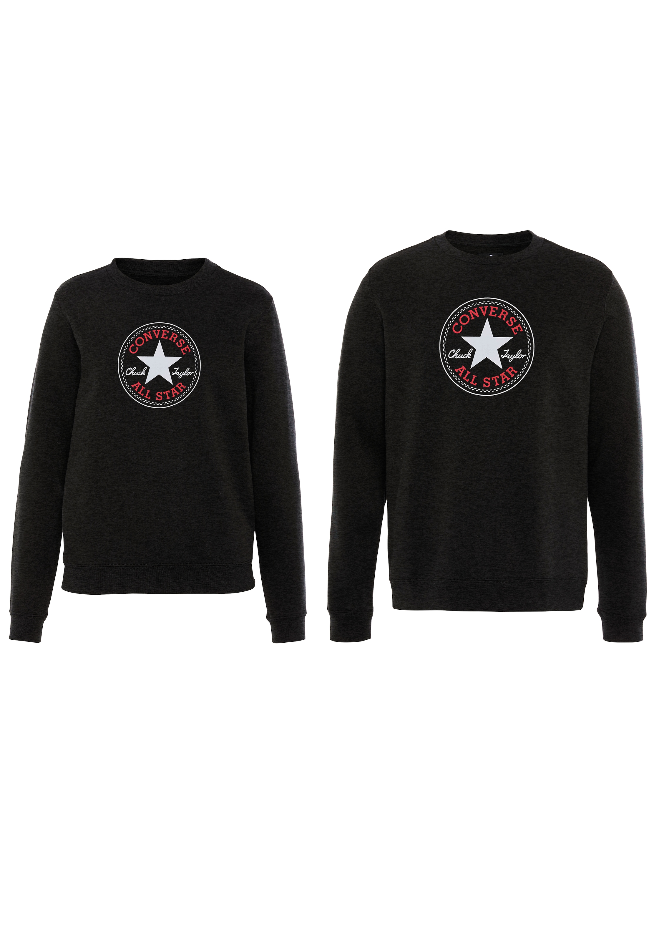 BRUSHED ALL shoppen Jelmoli-Versand online Converse Sweatshirt PATCH BACK« STAR »UNISEX |