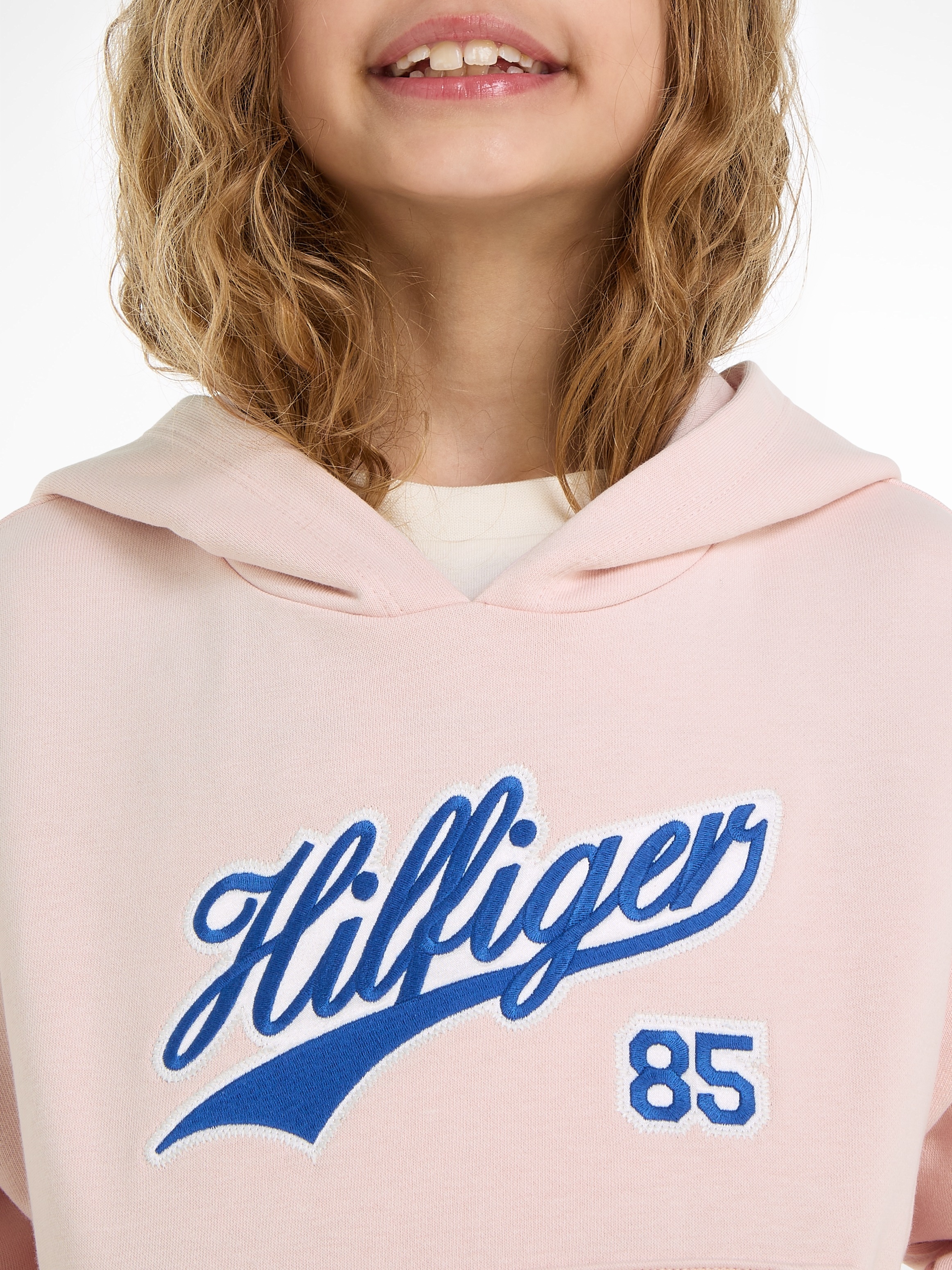 ✵ Tommy Hilfiger Logo- Jelmoli-Versand Kapuzensweatshirt entdecken HOODIE«, SCRIPT günstig | »HILFIGER Stickerei mit