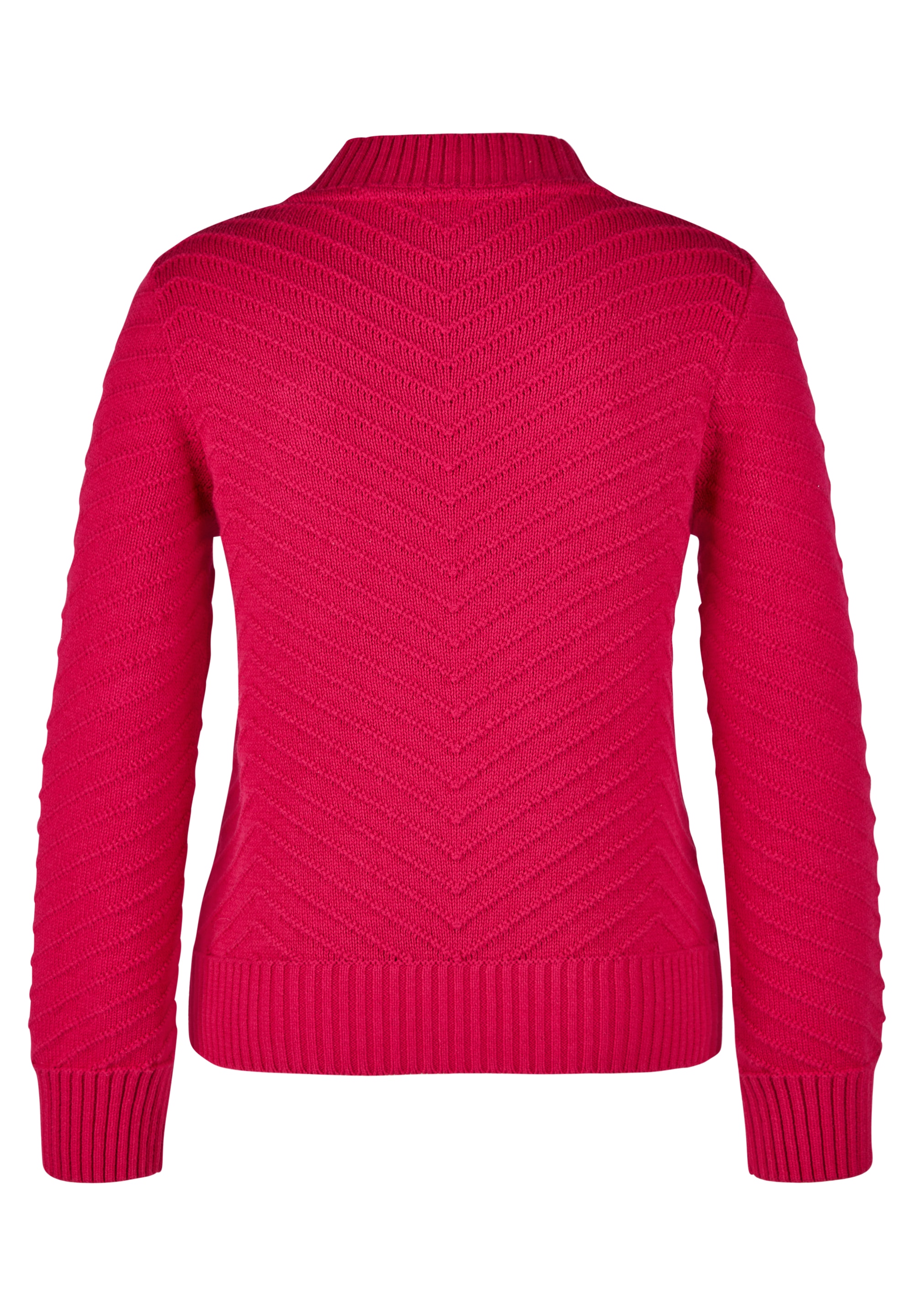 Rabe Strickpullover, mit Ripp-Muster
