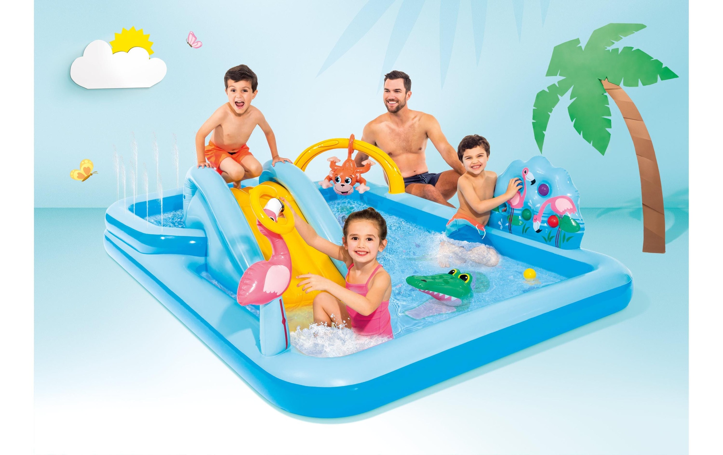Intex Planschbecken »JUNGLE ADVENTURE PLAY CENTER«