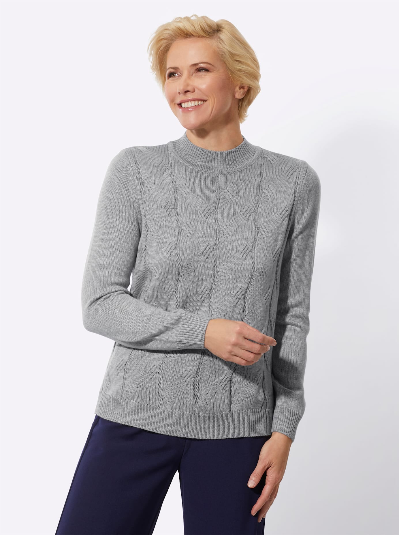 Classic Stehkragenpullover »Pullover«