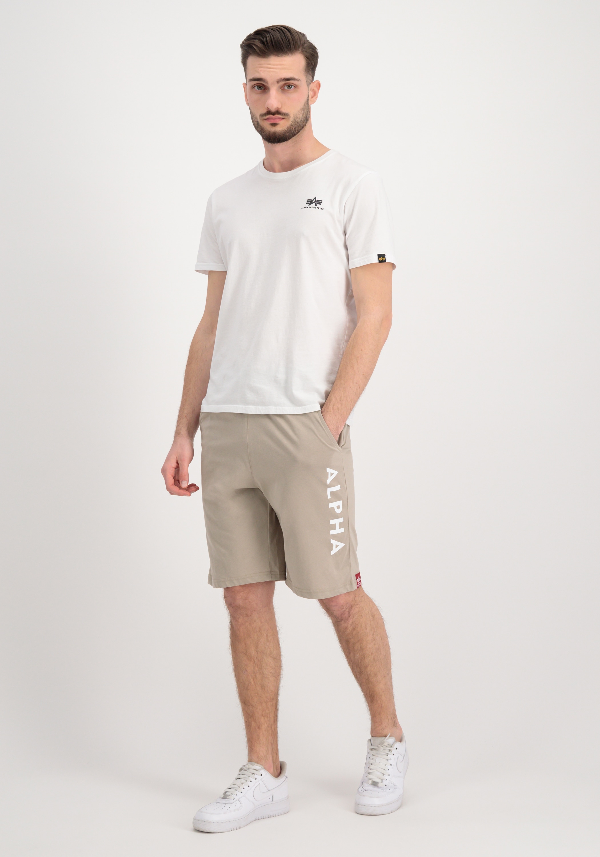 Alpha Industries Sweatshorts »ALPHA INDUSTRIES Men - Shorts Alpha Jersey Short«