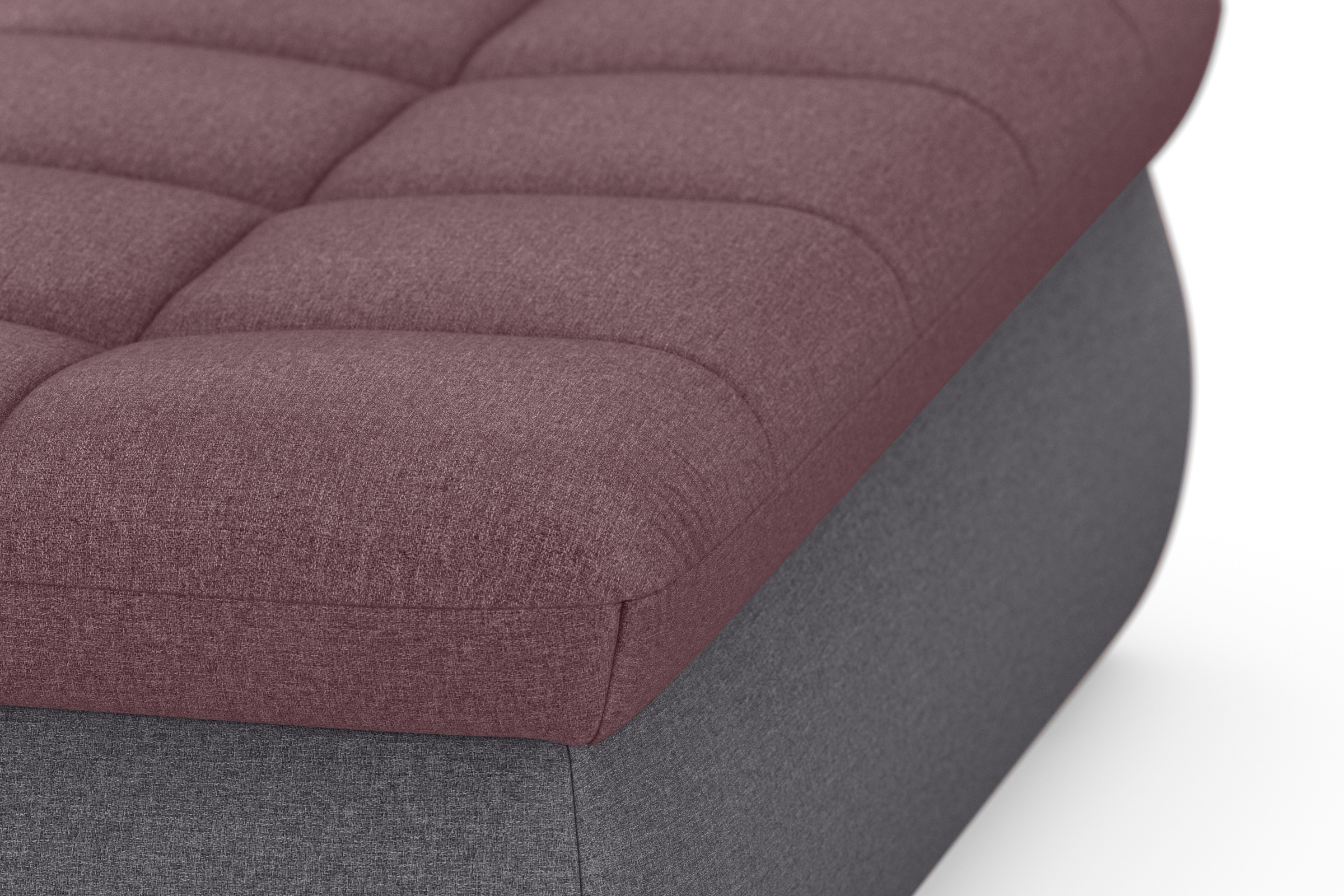 DOMO collection Polsterhocker »Moric«, inklusive Stauraum