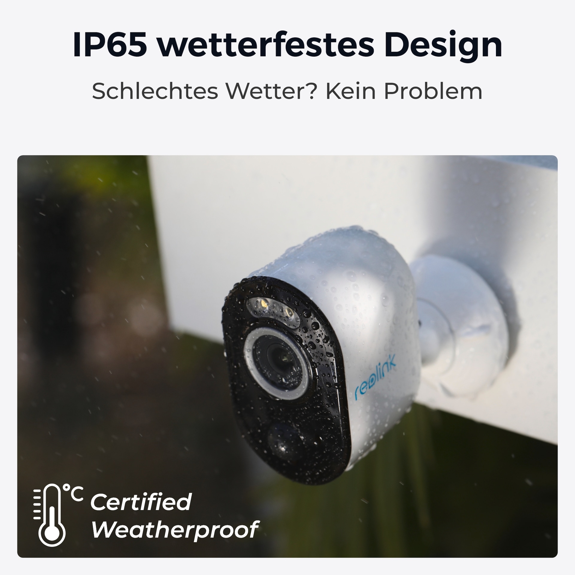 Reolink Überwachungskamera »Argus Serie B330-B - 5MP Akkukamera mit Person/Fahrzeug/Tiererkennung«, Aussenbereich, solarbetrieben, Farbnachtsicht, 2,4/5GHz WLAN