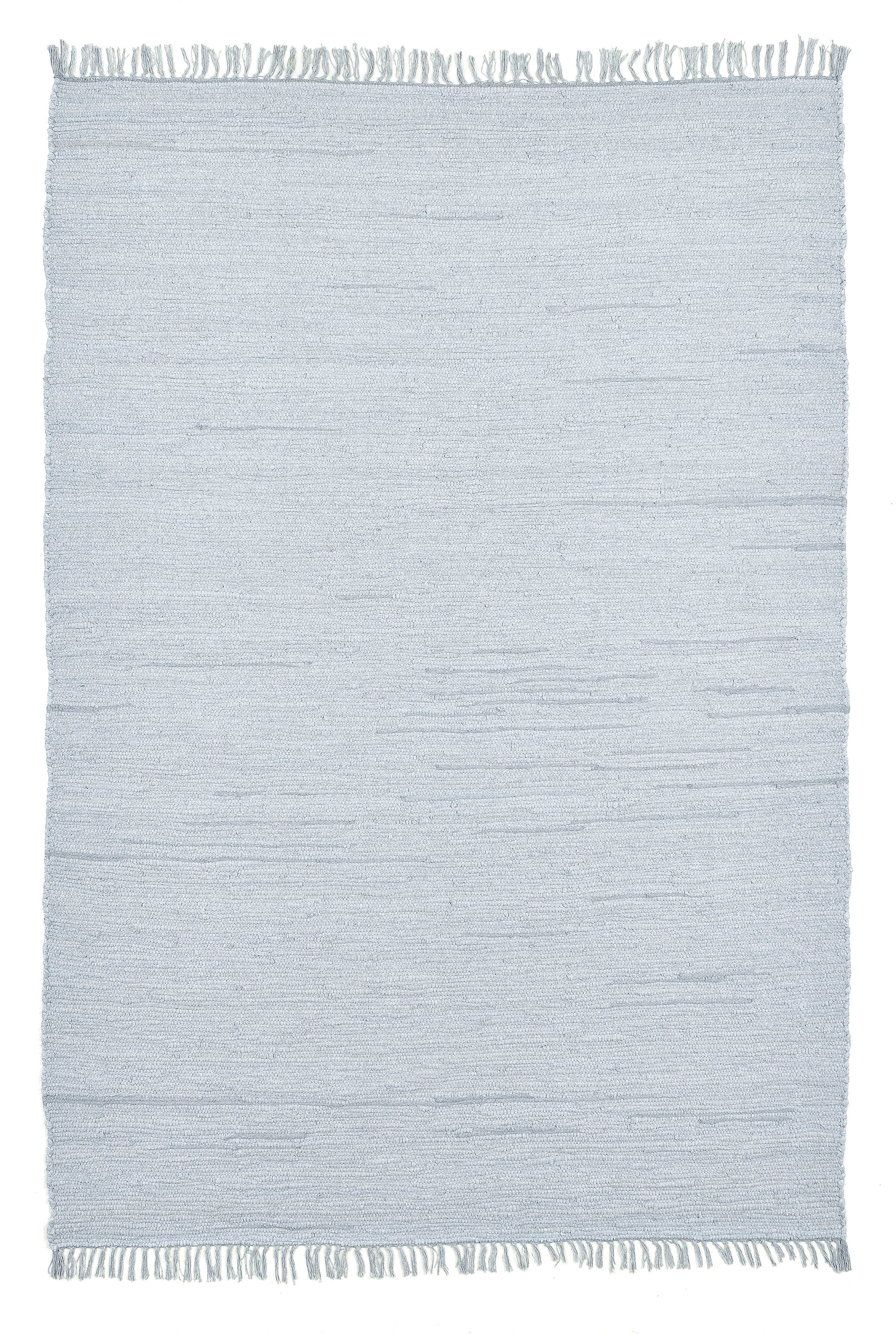THEKO Teppich »Happy Cotton«, rechteckig, Handweb Teppich, Flachgewebe, reine  Baumwolle, handgewebt, mit Fransen online shoppen | Jelmoli-Versand