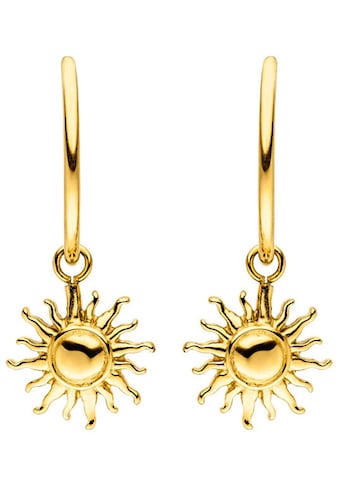 Paar Creolen »Schmuck Geschenk Sun Ohrringe, mit abnehmbaren Einhänger, Earring-Sun«