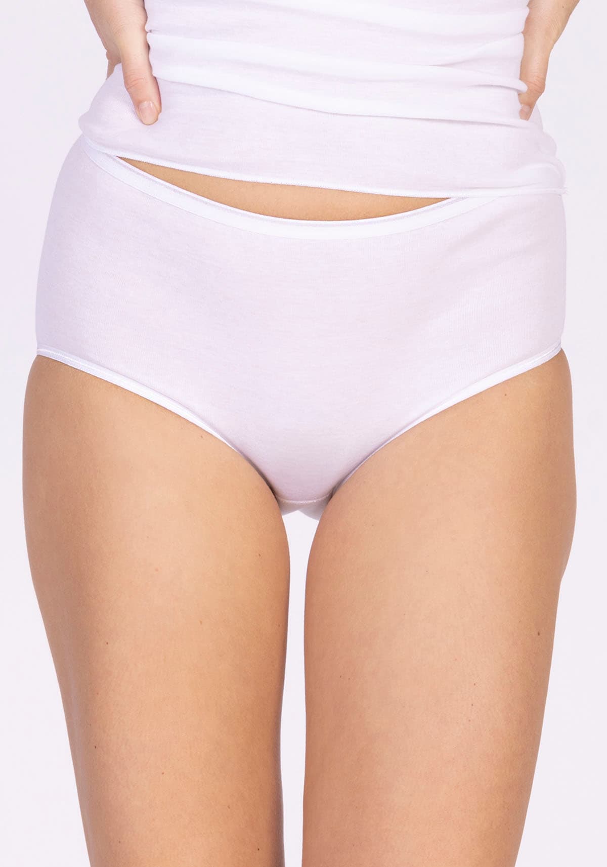 Nina Von C. Taillenslip »"Fine Cotton"«, (3er Pack), basic, eng, leicht, elastisch, atmungsaktiv, bequem, kein Einschneiden