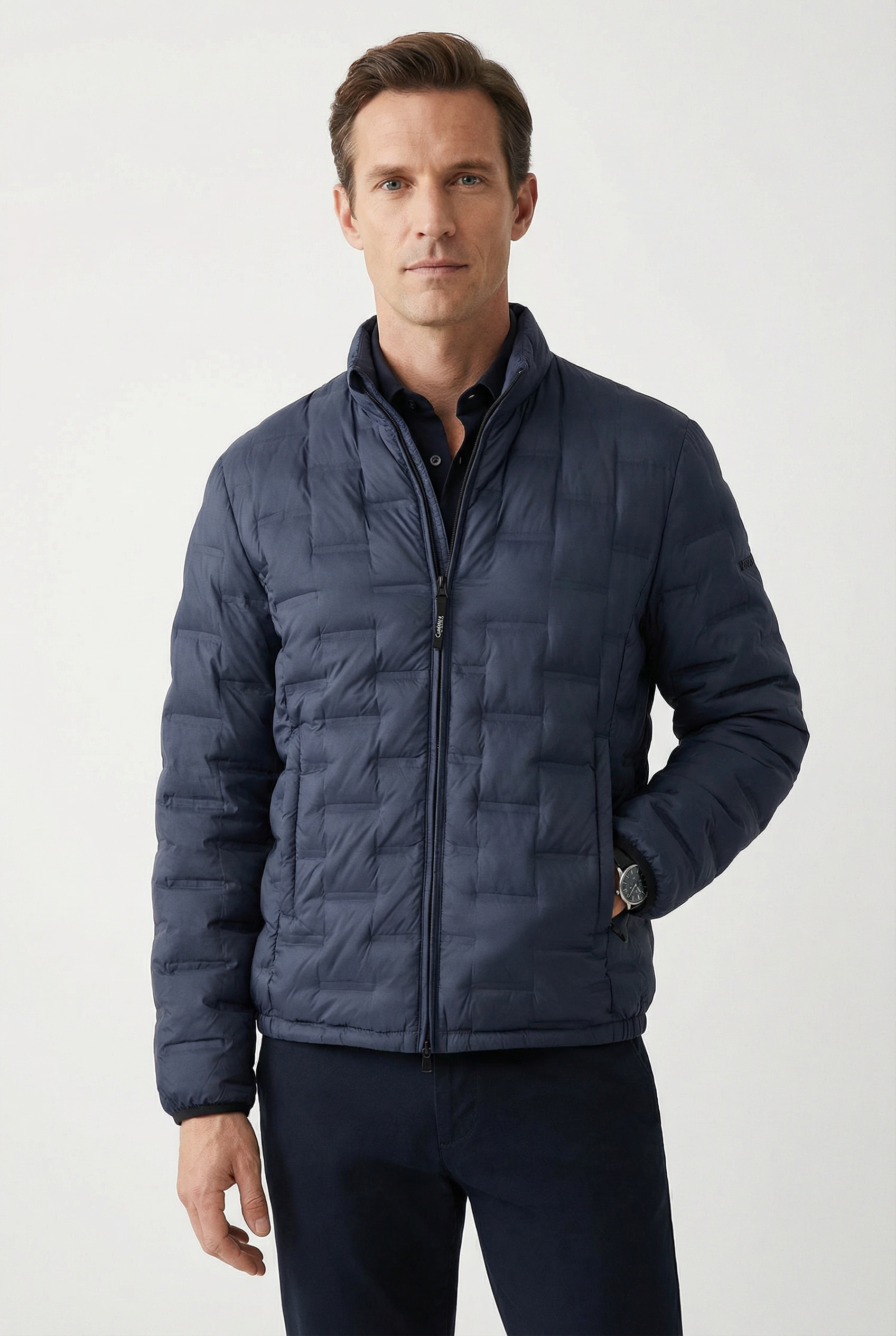 Cinque Steppjacke "CISURF" ohne Kapuze regular fit, mit Stehkragen