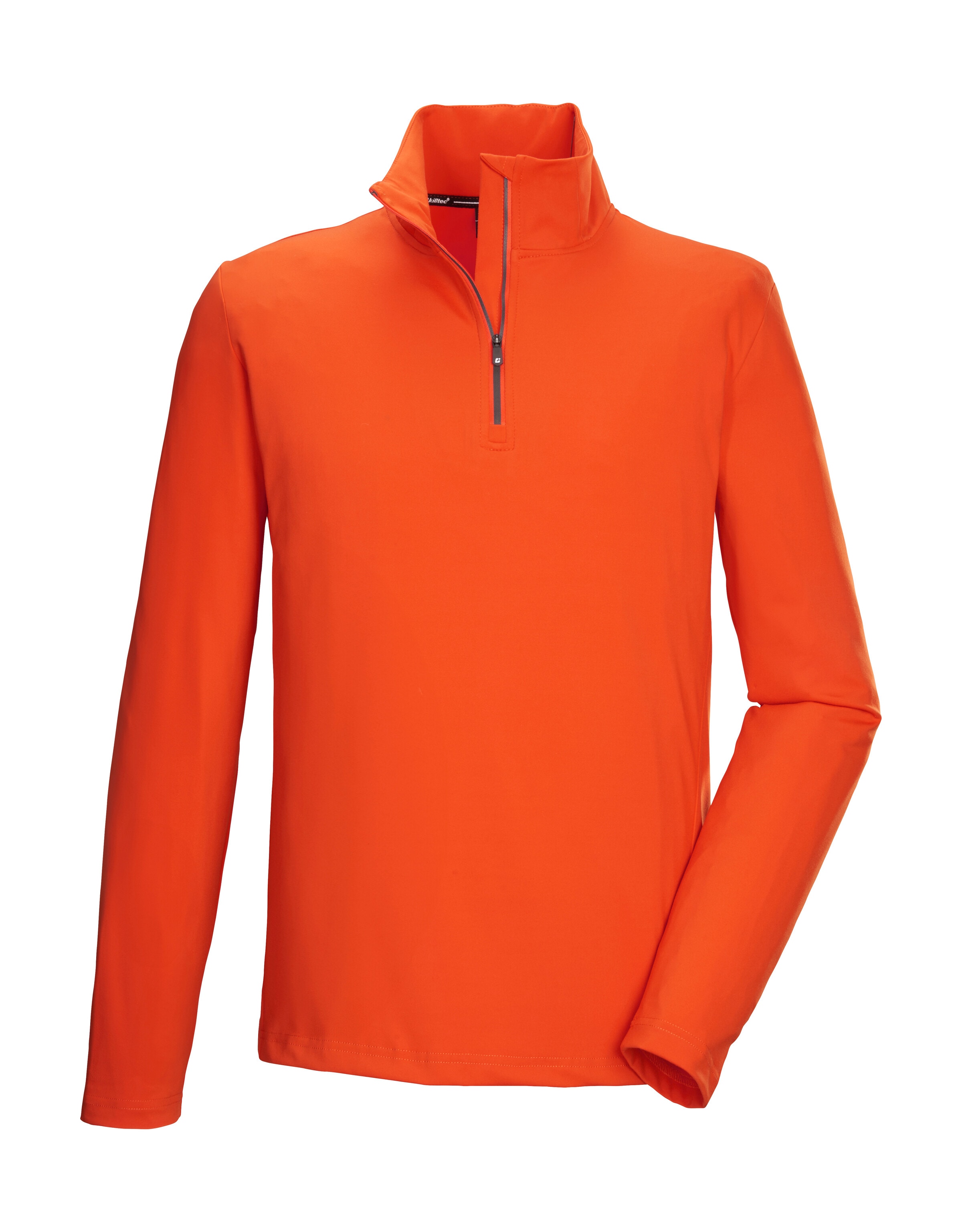Killtec Langarmshirt »KSW 71 MN FLX SHRT« Funktionsshirt mit Stehkragen, warm, bequem, Zipper mit Kinnschutz
