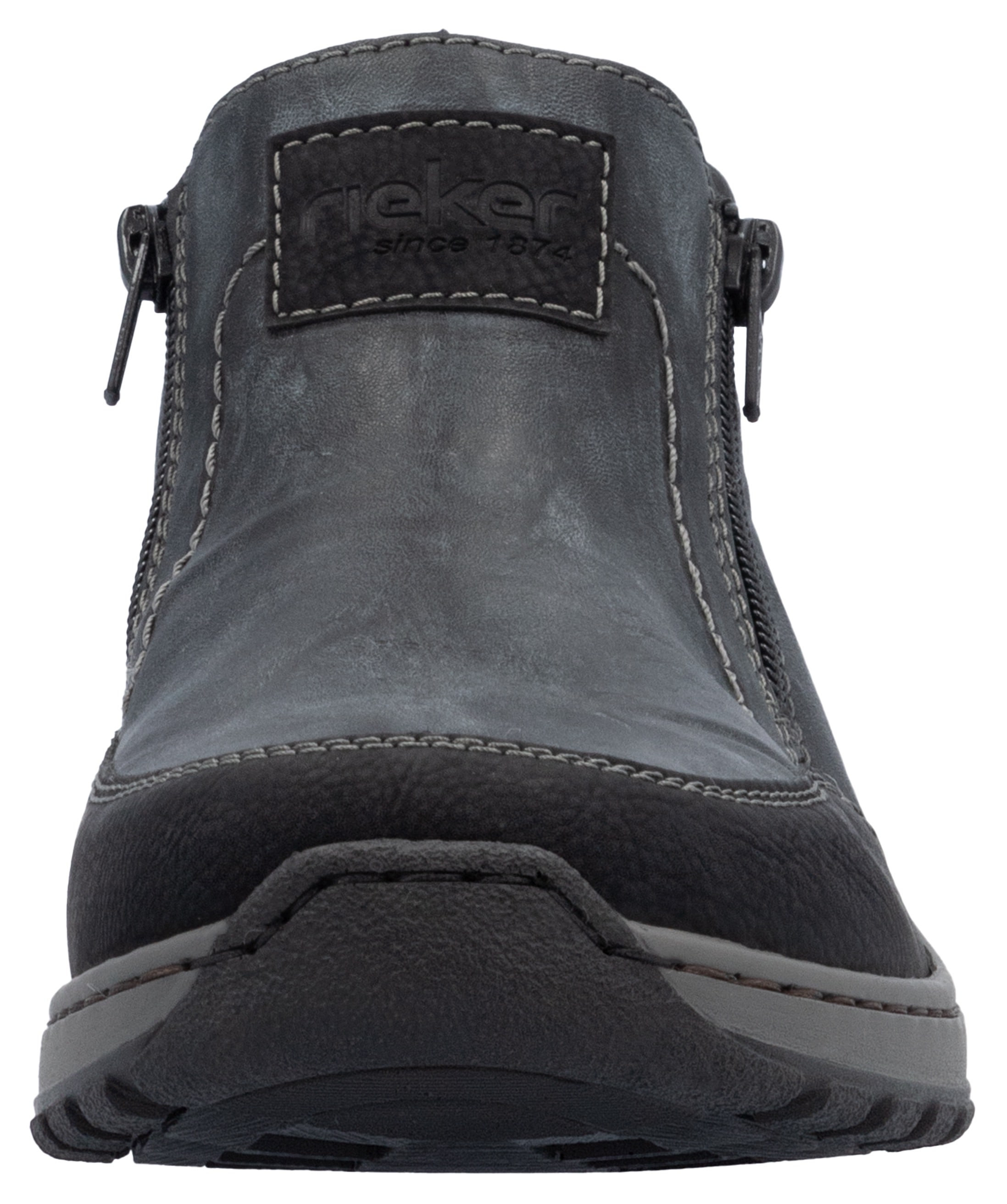 Rieker Winterboots, Winterstiefelette, Halbschuh mit beidseitigen Reissverschlüssen