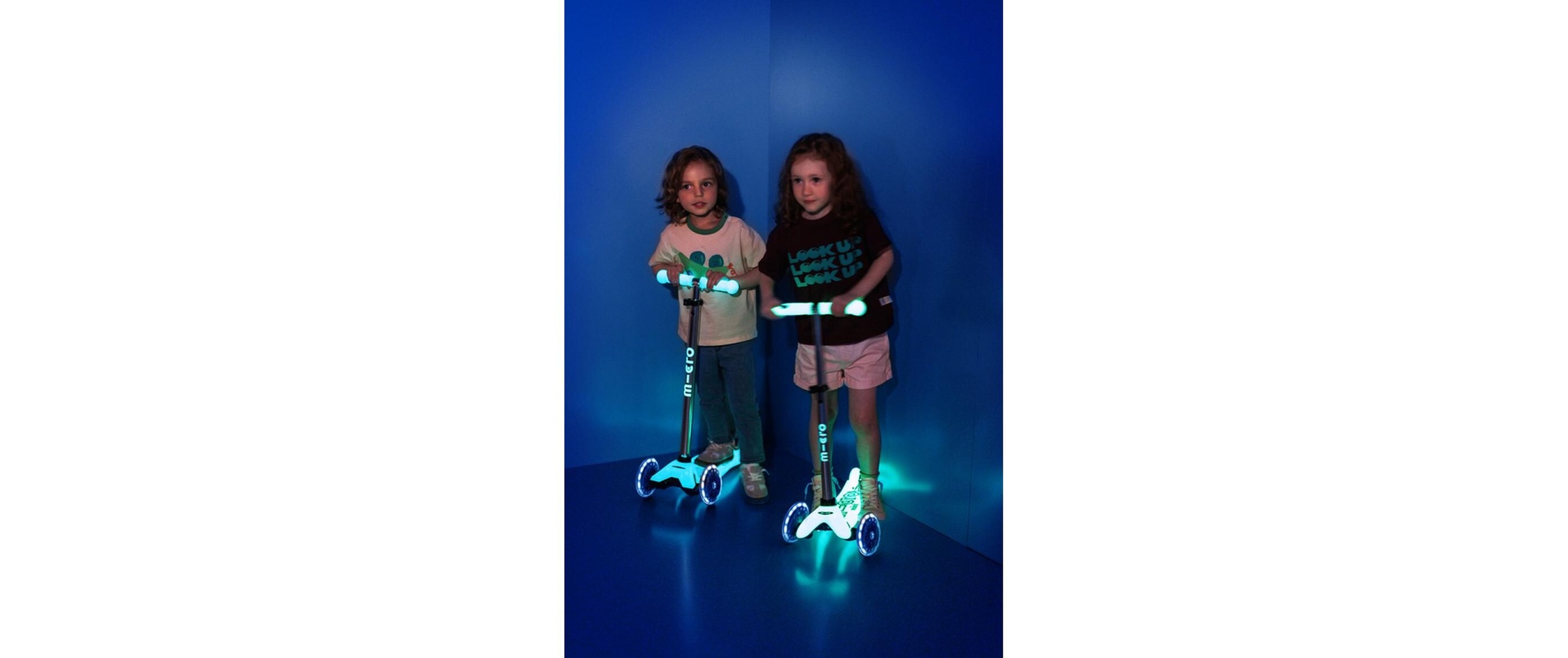 Micro Mobility Scooter »Mini Micro Deluxe Glow LED«