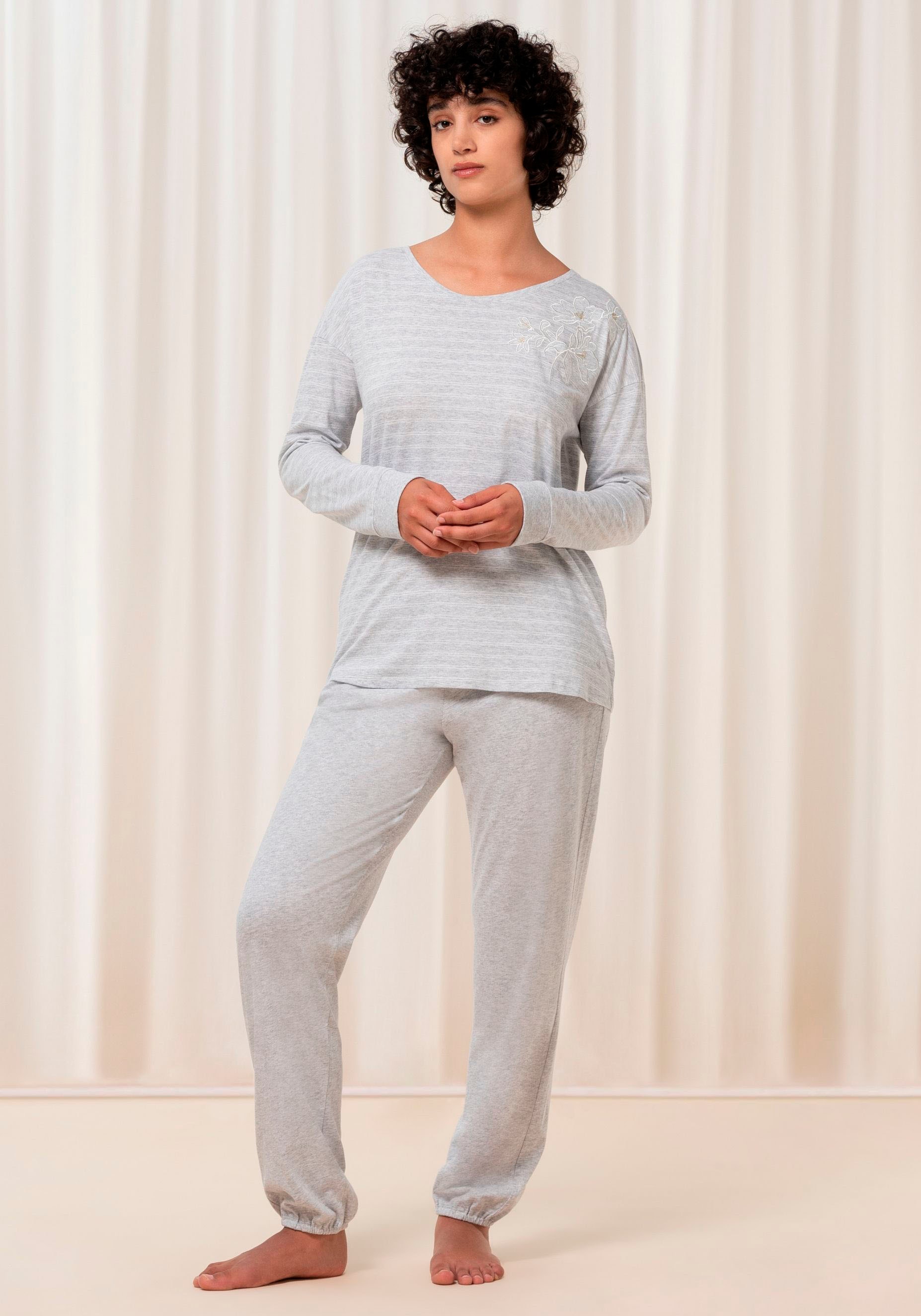 Triumph Pyjama, tlg.), Damen-Schlafanzug, Schweiz (2 Jelmoli-Versand bei gestreift online shoppen