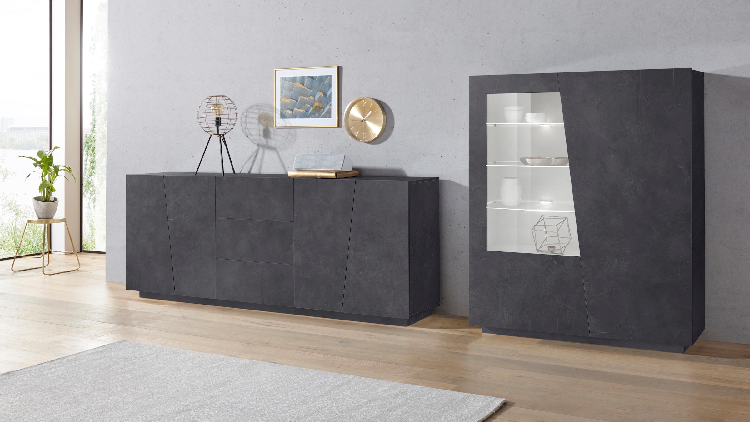 INOSIGN Highboard »Vega«, Höhe 146 cm