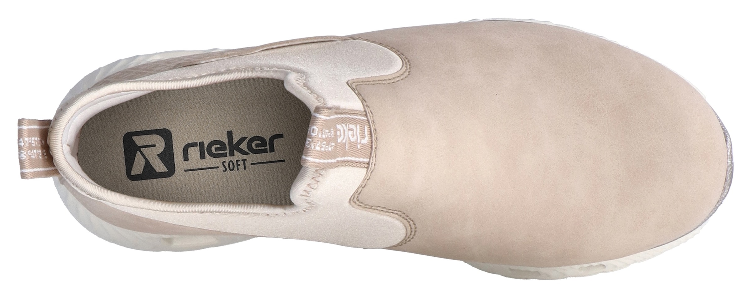 RIEKER Sport Schlupfboots, High-Top-Sneaker, Schlupfboots mit elastischem Schaft