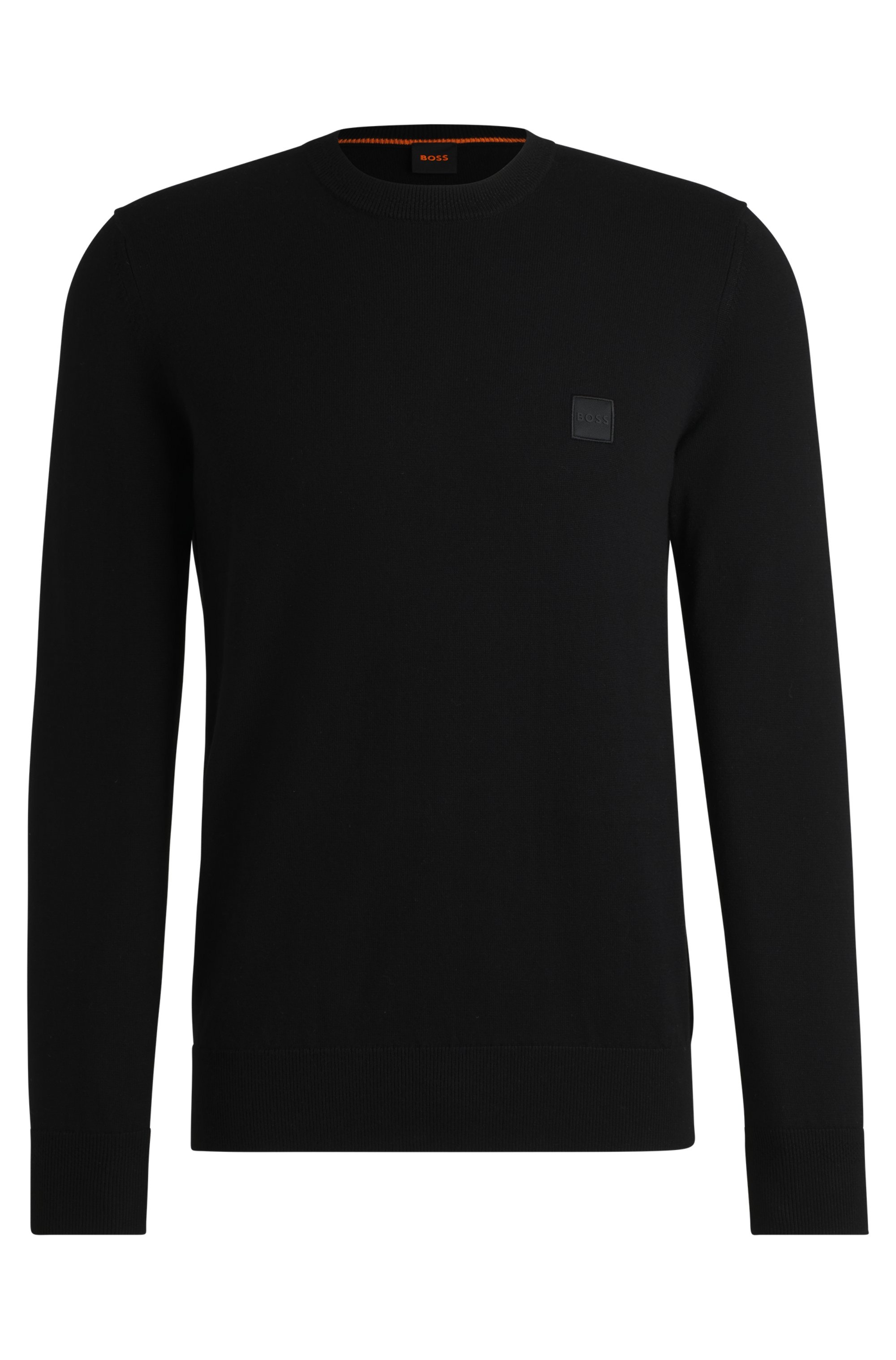 BOSS ORANGE Strickpullover »Kanovano«, mit Rundhalsausschnitt