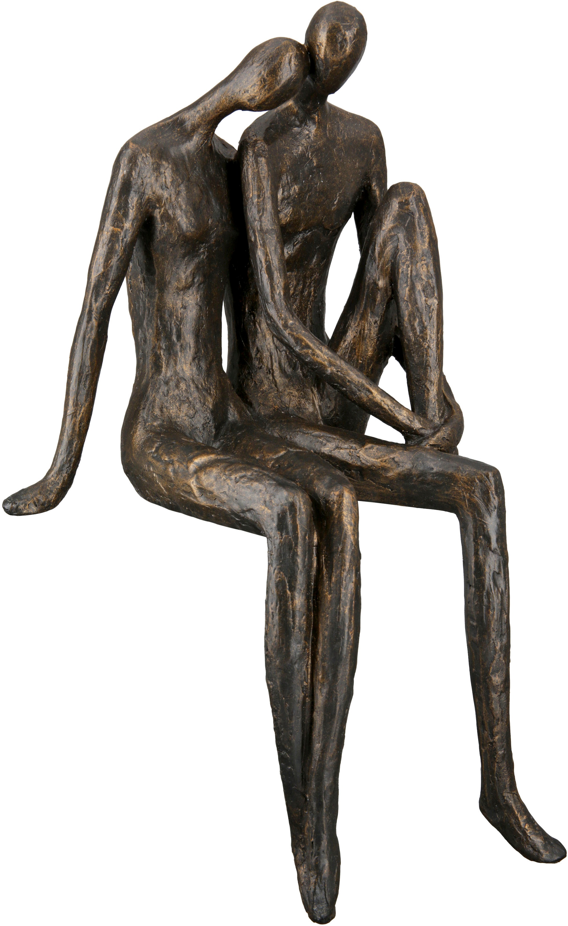 Casablanca by Gilde | XL »Skulptur shoppen Couple« Jelmoli-Versand online Kantenhocker