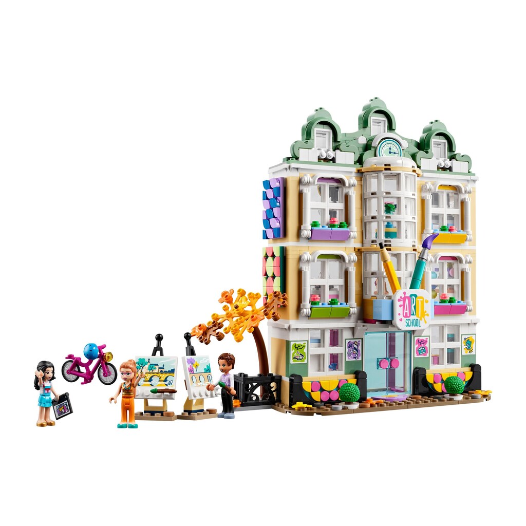 LEGO® Spielbausteine »Emmas Kunstschule 417«, (844 St.)