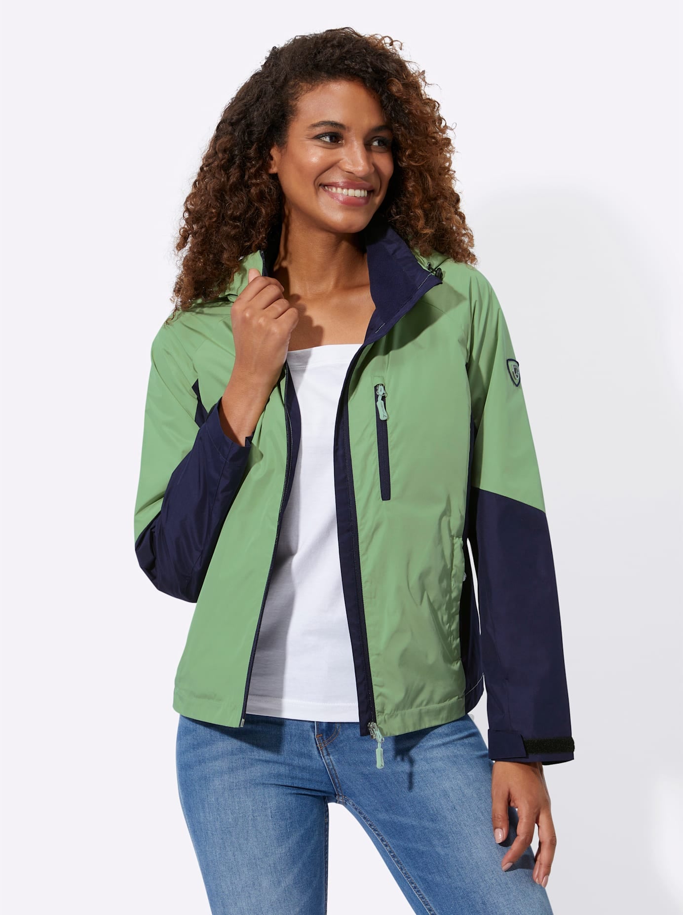 Casual Looks Funktionsjacke, mit Kapuze