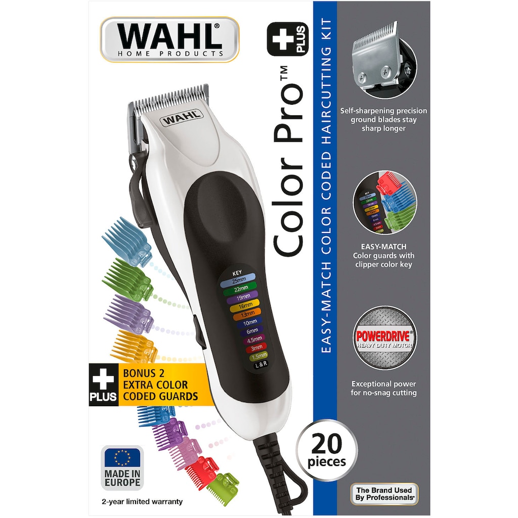 Wahl Haarschneider »Color Pro Plus 20104.0460«, Netz-Haarschneiderset