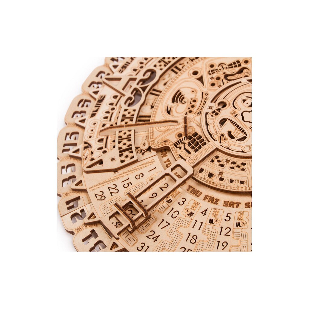 Spielbausteine »WoodTrick Maya-Kalender«, (73 St.)