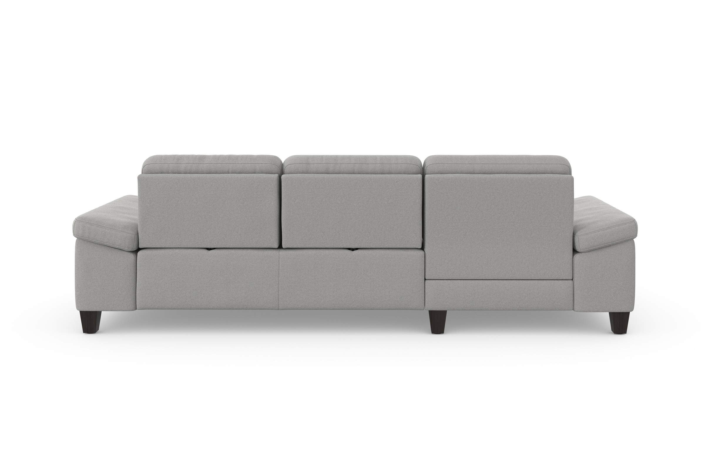 sit&more Ecksofa »Westham L-Form«, Recamiere, mit oder ohne Bettfunktion, Bettkasten, Füsse wengefarben