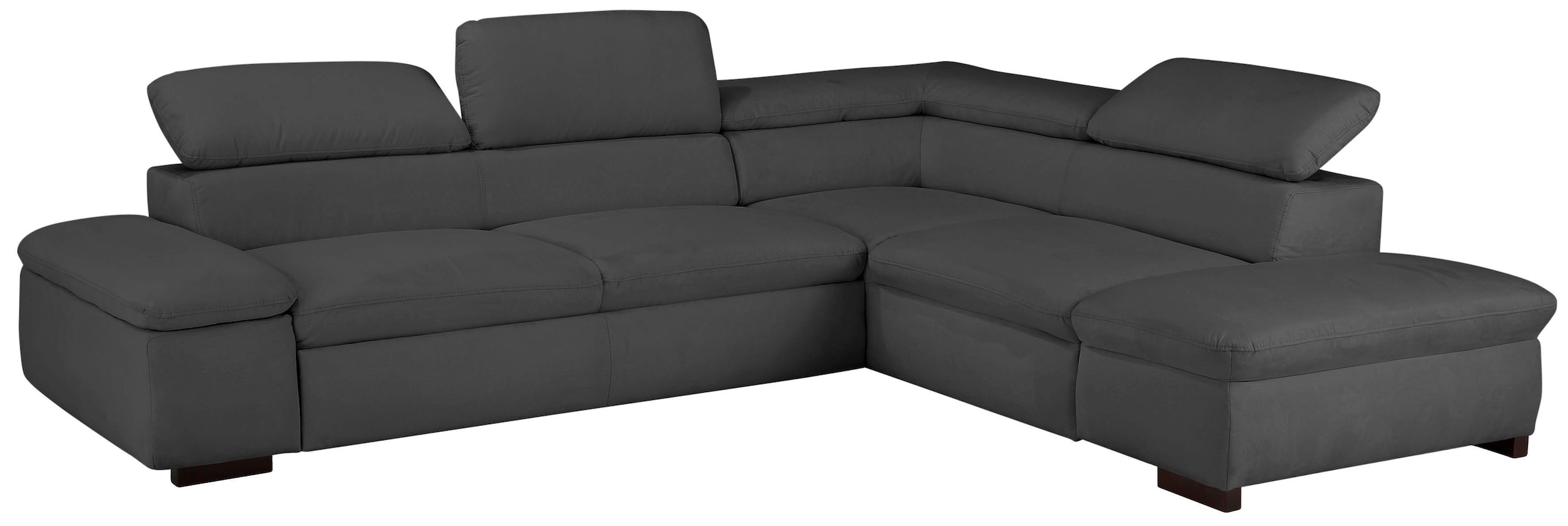 Home affaire Ecksofa »Alberto L-Form«, mit Kopfteilverstellung, wahlweise mit Bettfunktion