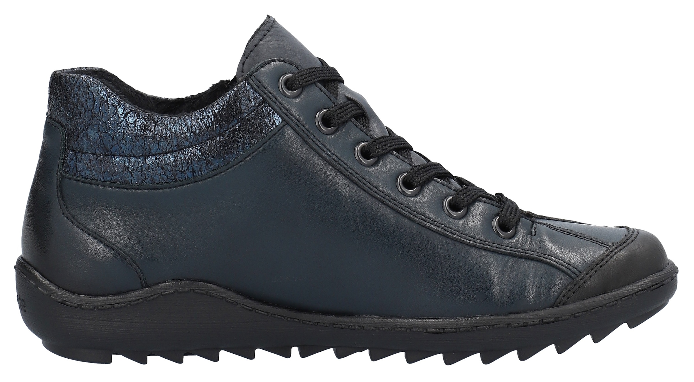 Remonte Schnürboots, Flats, Komfortschuh, Boots mit seitlichem Reissverschluss