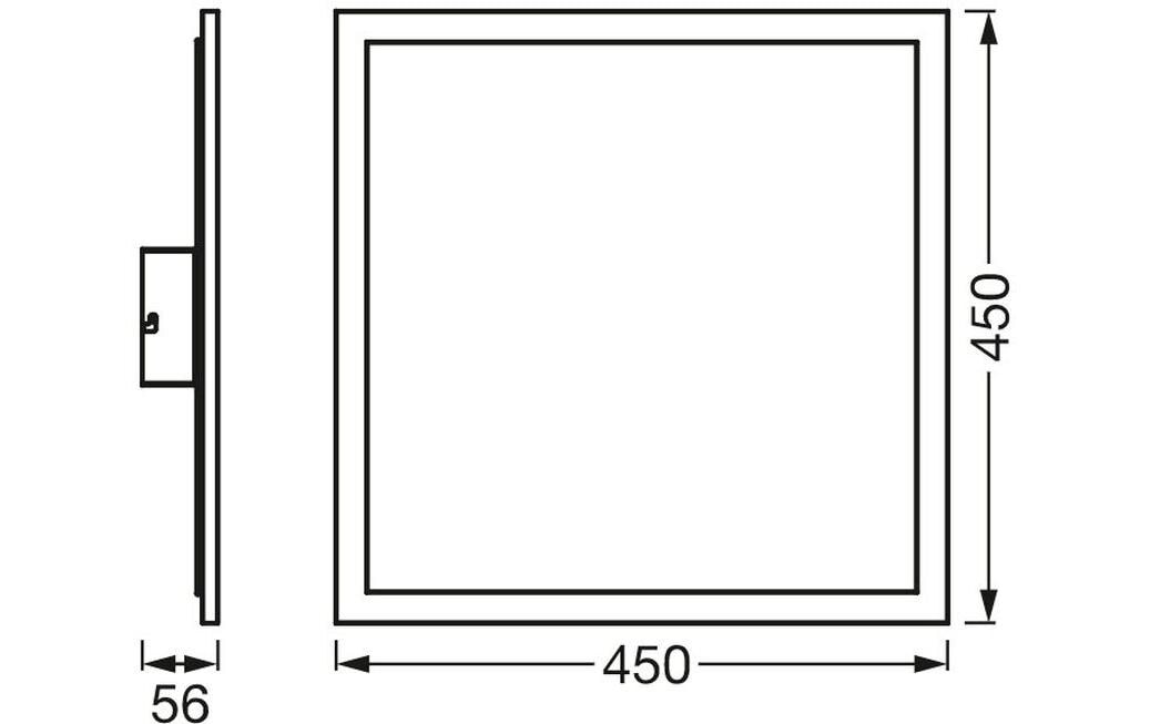 LED Deckenleuchte »SMART+ Planon Plus Backlight 45x45cm, RGBTW, ws«, 1 flammig