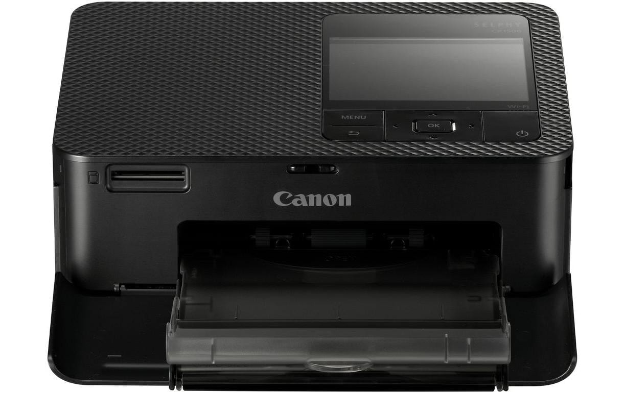 Canon Fotodrucker »Selphy CP1500 schwarz,300x300dpi,WLAN«