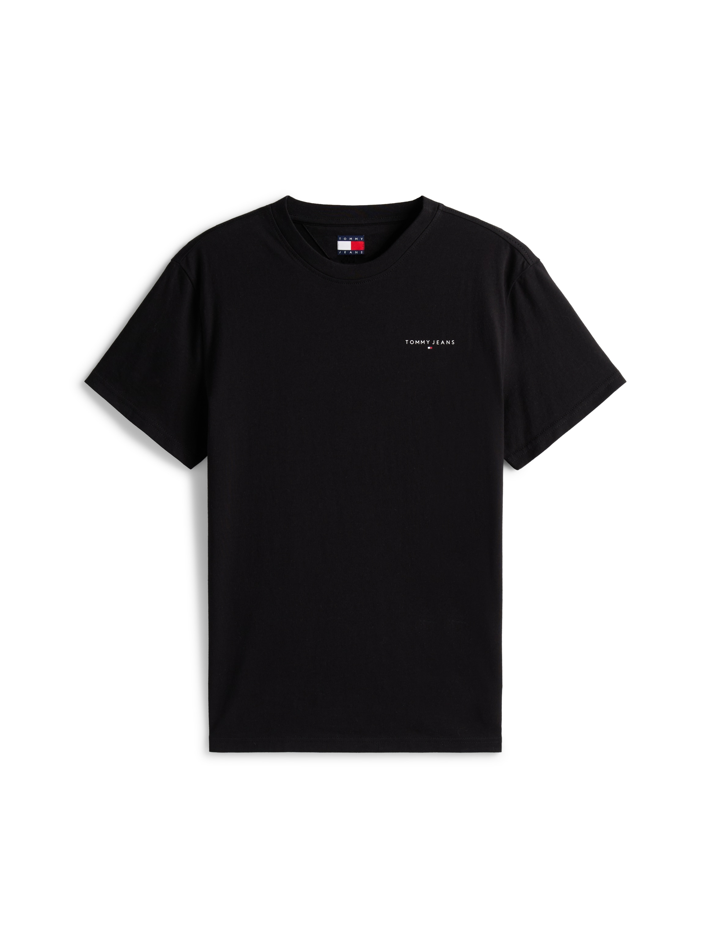 Tommy Jeans T-Shirt »TJM SLIM LINEAR CHEST TEE EXT«, Mit Rundhalsausschnitt