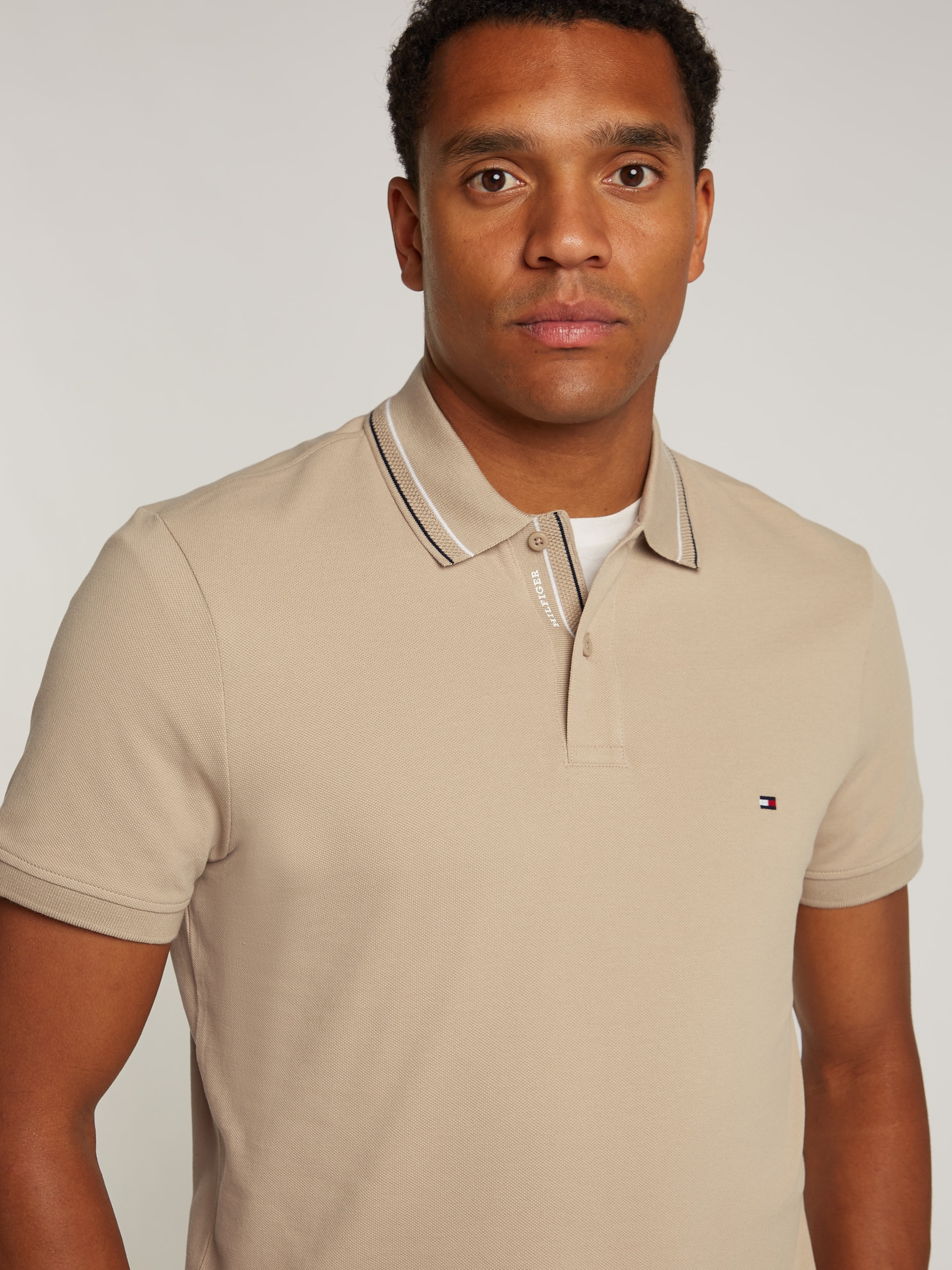 Tommy Hilfiger Poloshirt »PLACKET INTEREST REG POLO«