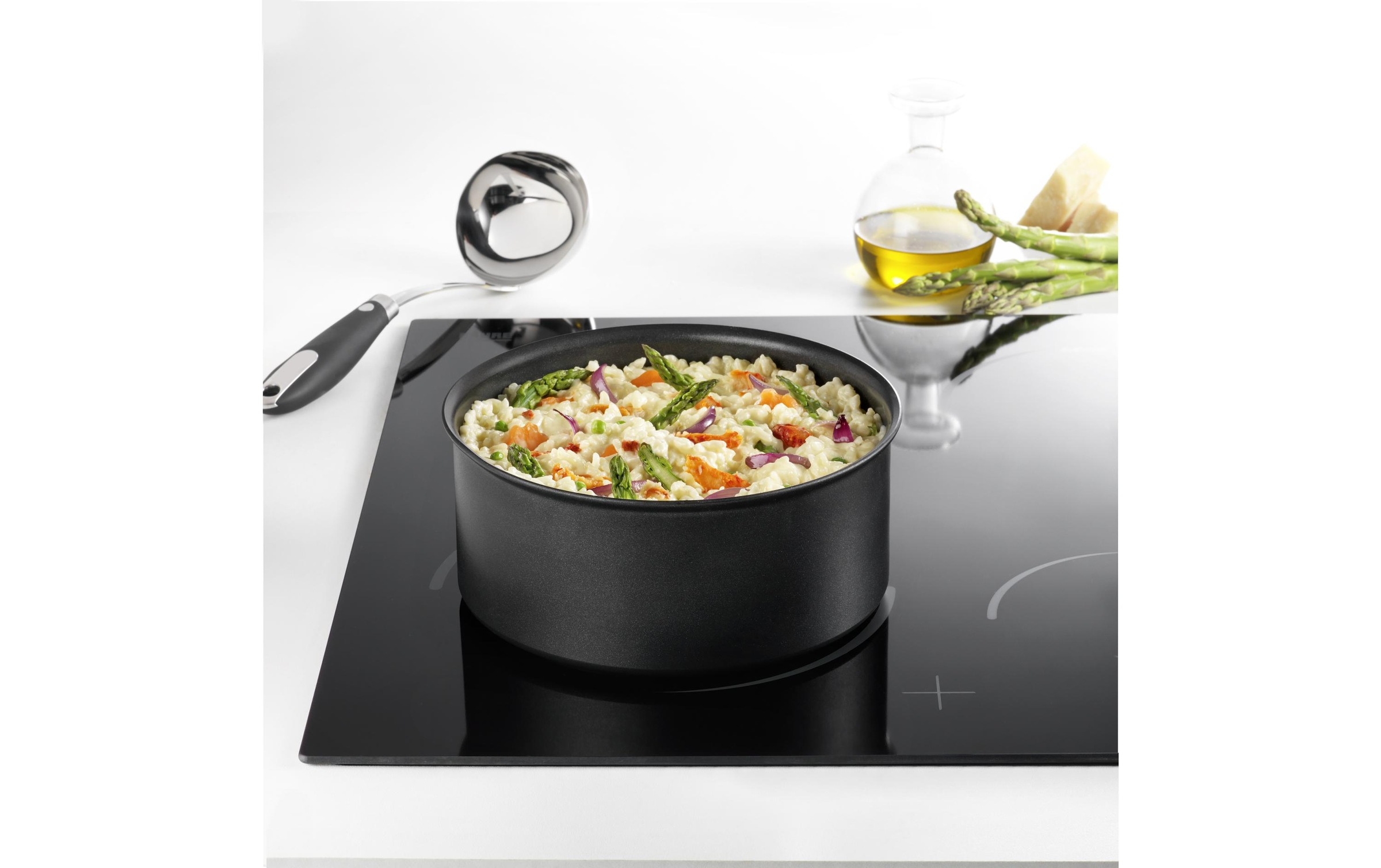 Tefal Pfannen-Set »Ingenio Expertise«, Edelstahl, (3 tlg.), Geeignet für alle Herdarten, auch Induktion und Thermo-Signal