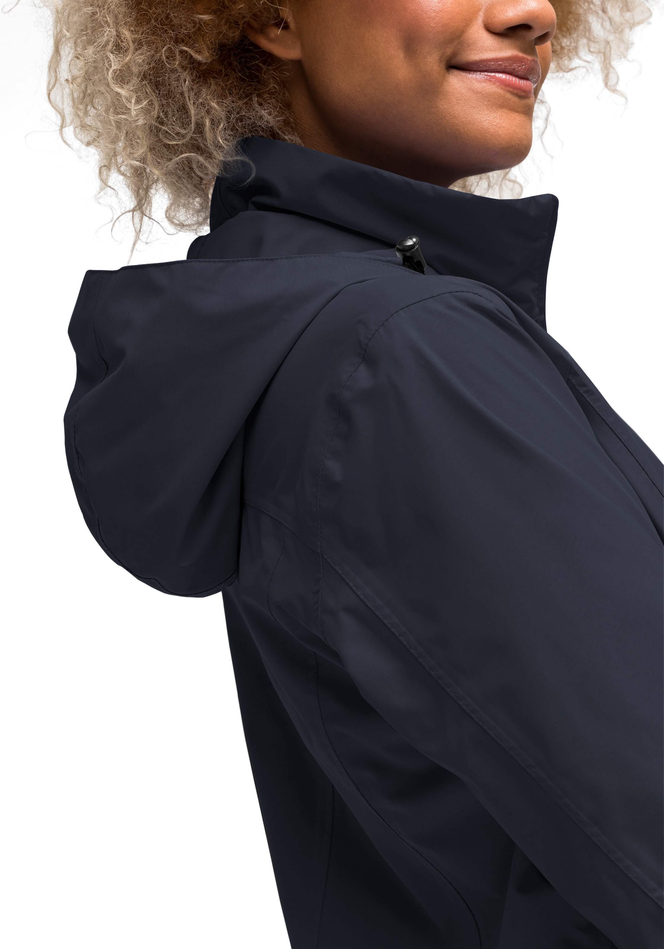 Maier Sports Funktionsjacke »Perdura Coat W«, Modischer Mantel mit vollem Wetterschutz