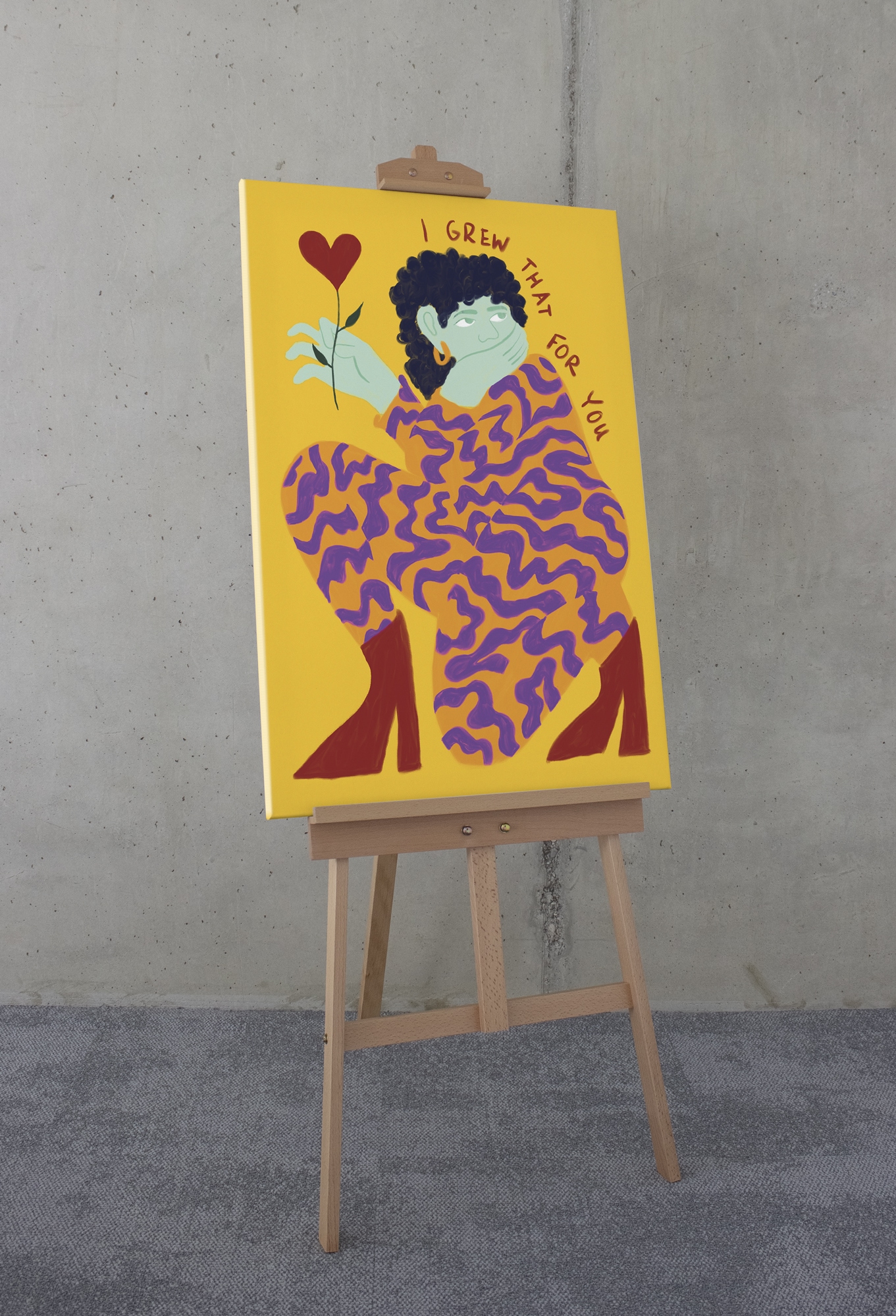 Komar Leinwandbild »For You - Grösse 60 x 90 cm«, Natur, (1 St.), Keilrahmenbild mi Echtholzrahmen