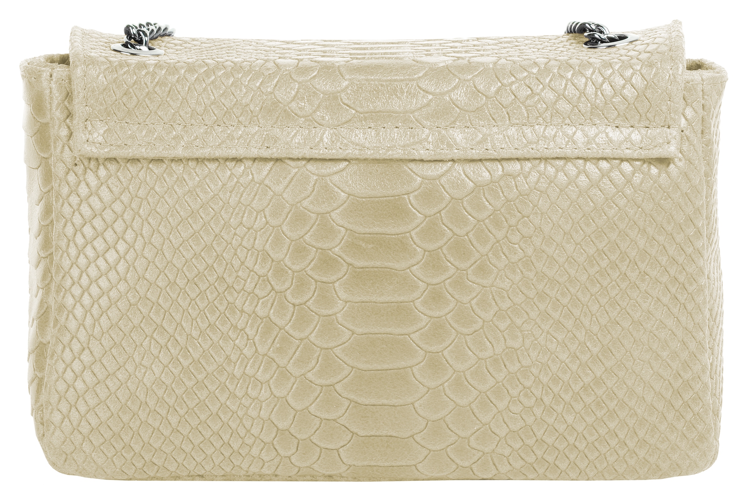 Cluty Umhängetasche, echt Leder, Made in Italy
