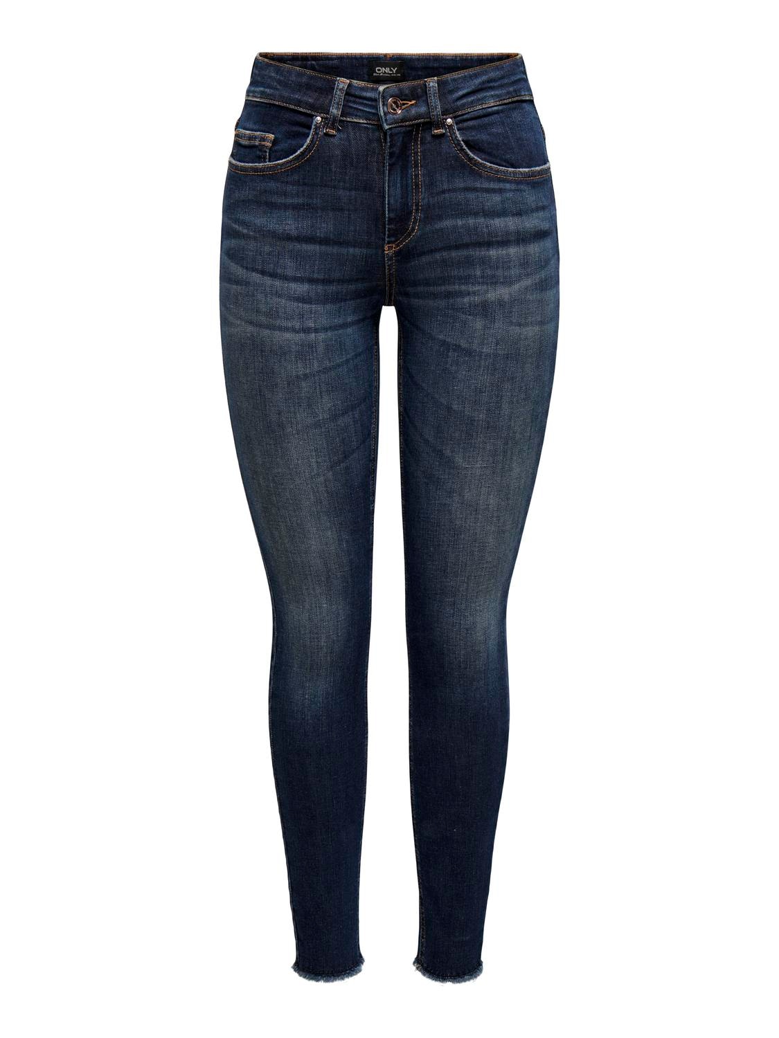 ONLY Skinny-fit-Jeans »ONLBLUSH MID SK ANKLE RW DNM DOT245 NOOS«