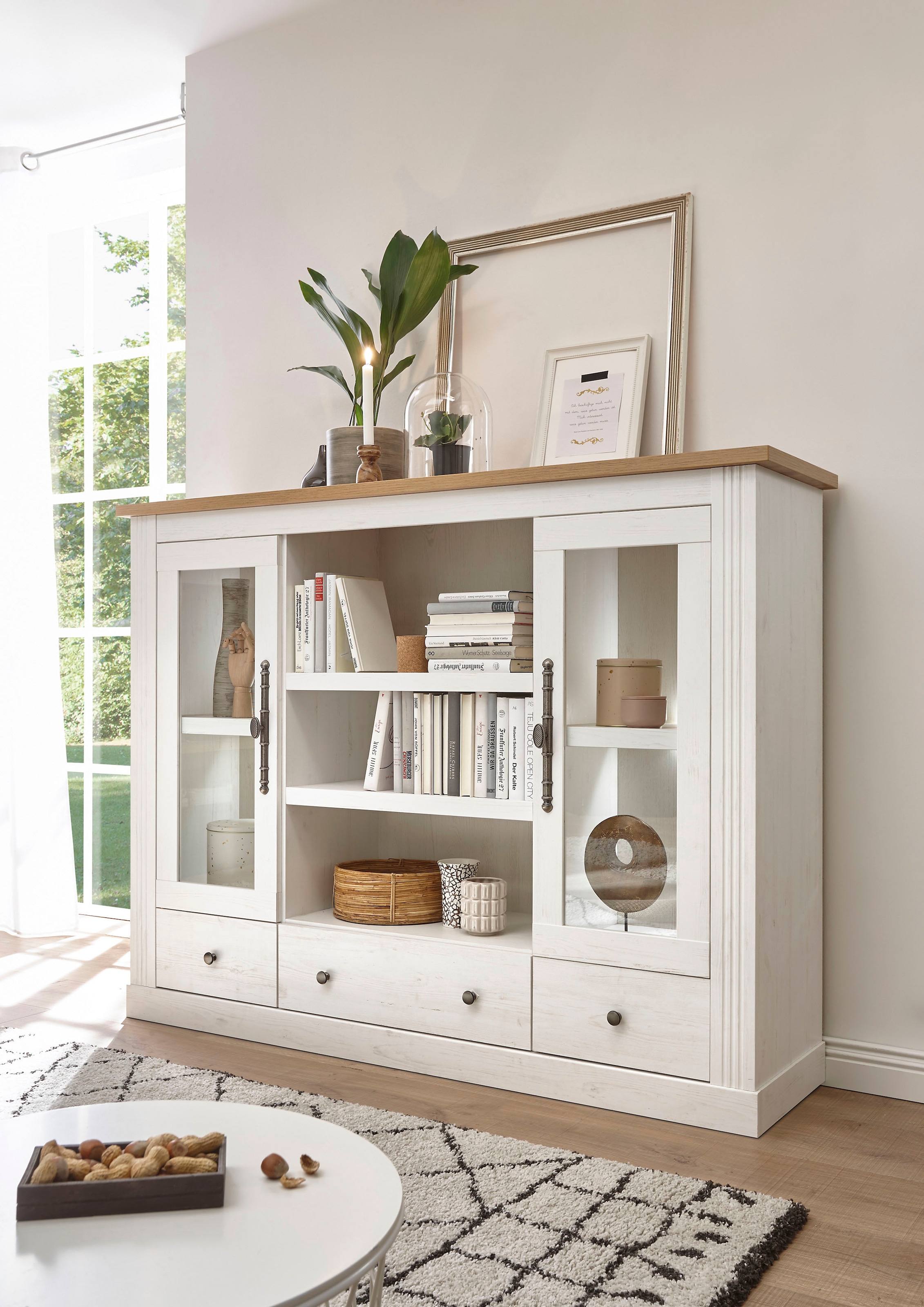 Home affaire online Landhaus-Look Jelmoli-Versand Highboard angesagten »Westminster«, im bestellen 