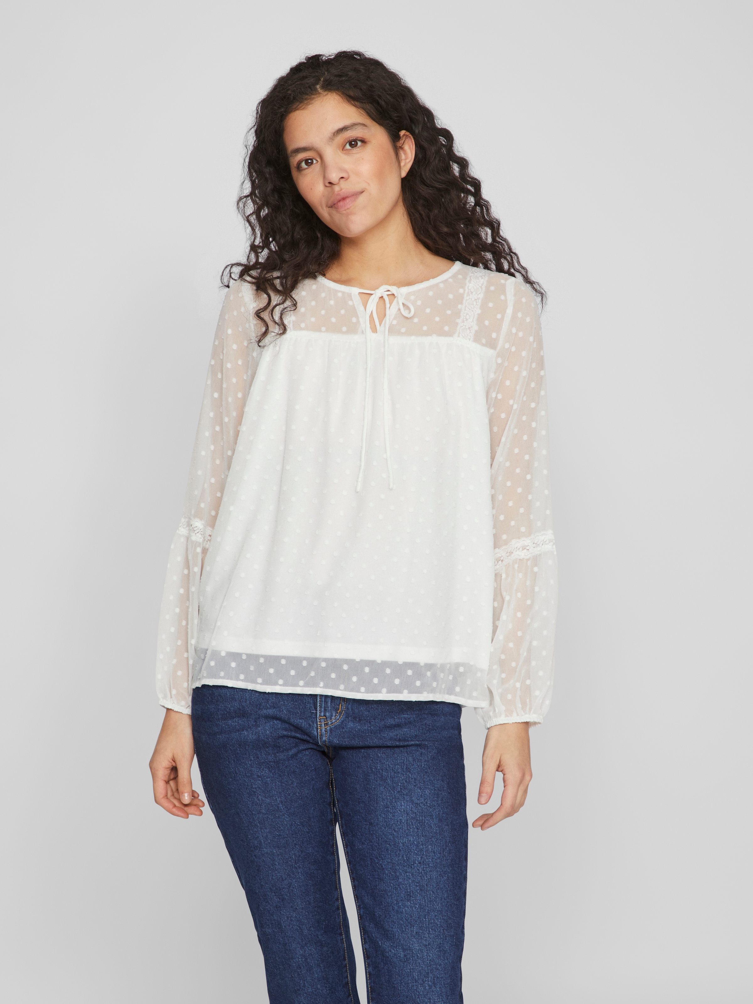 Blusenshirt »VIEDEE L/S TOP - NOOS«