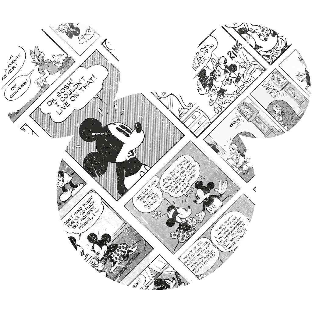 Komar Vliestapete »Mickey Head Comic Cartoon«