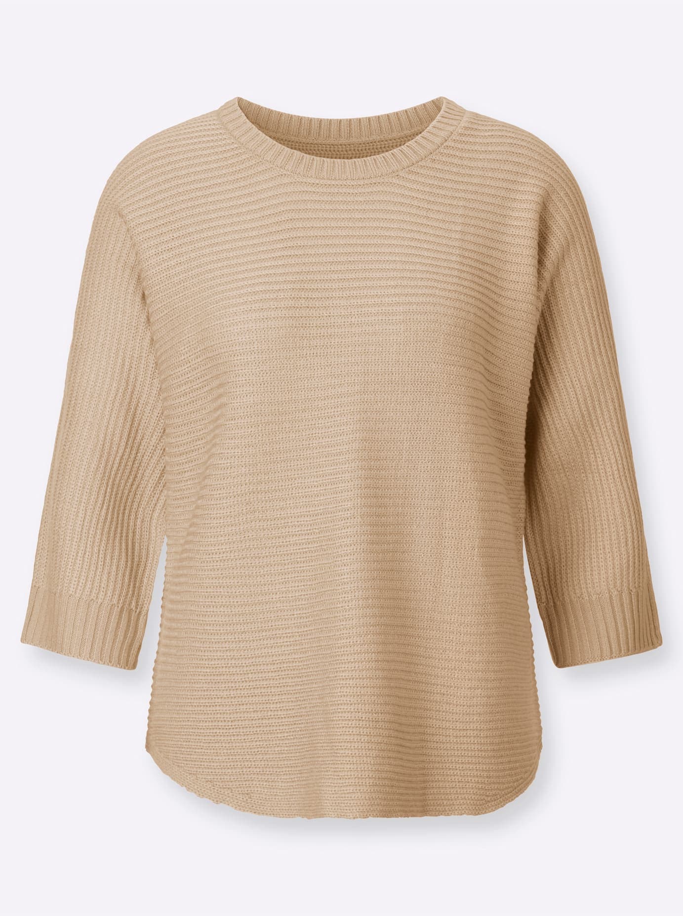 Classic Basics 3/4 Arm-Pullover »Rundhals-Pullover«