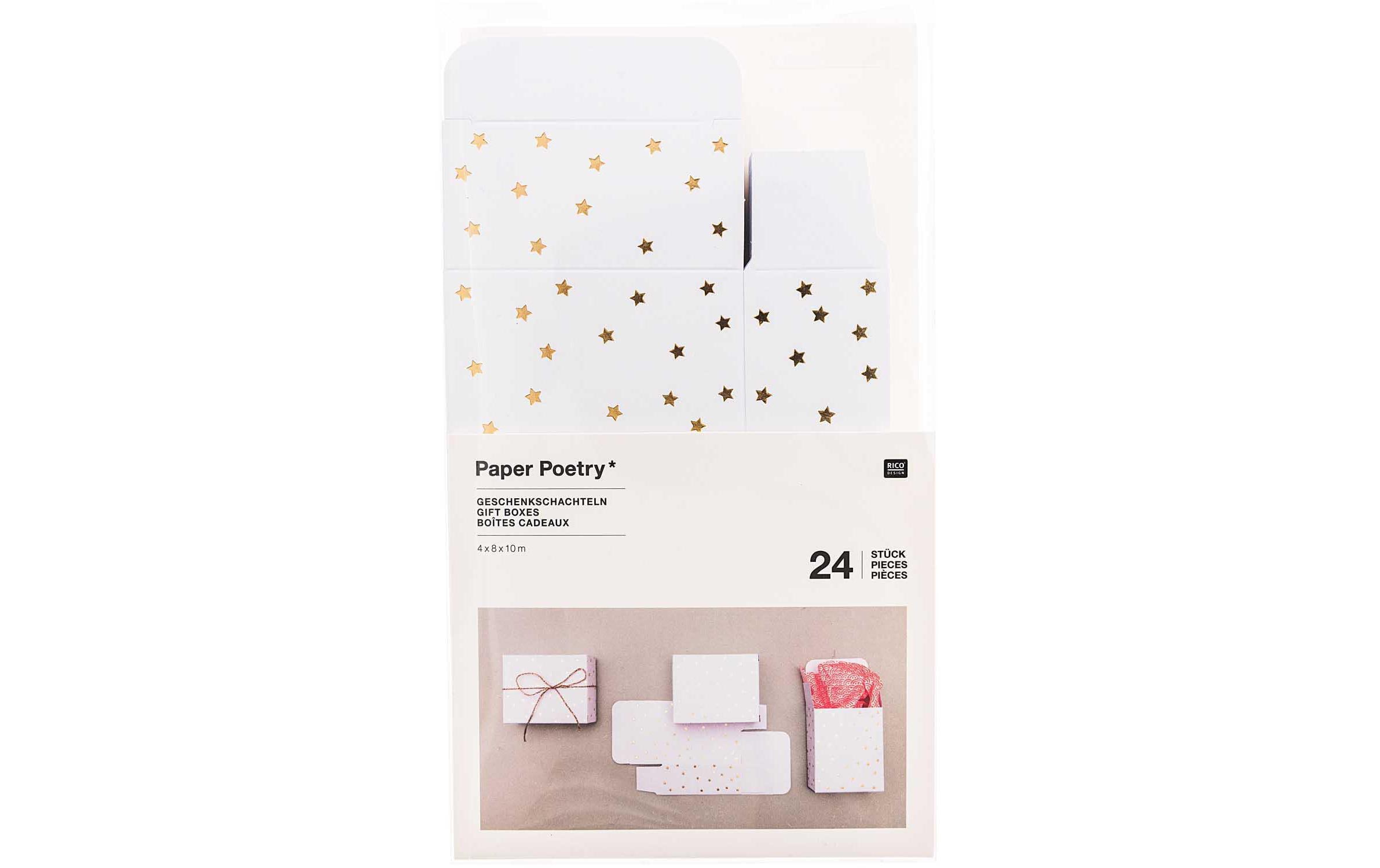 Rico-Design Verlag Adventskalender »Stars Boxen« Es liegt keine Altersempfehlung vor