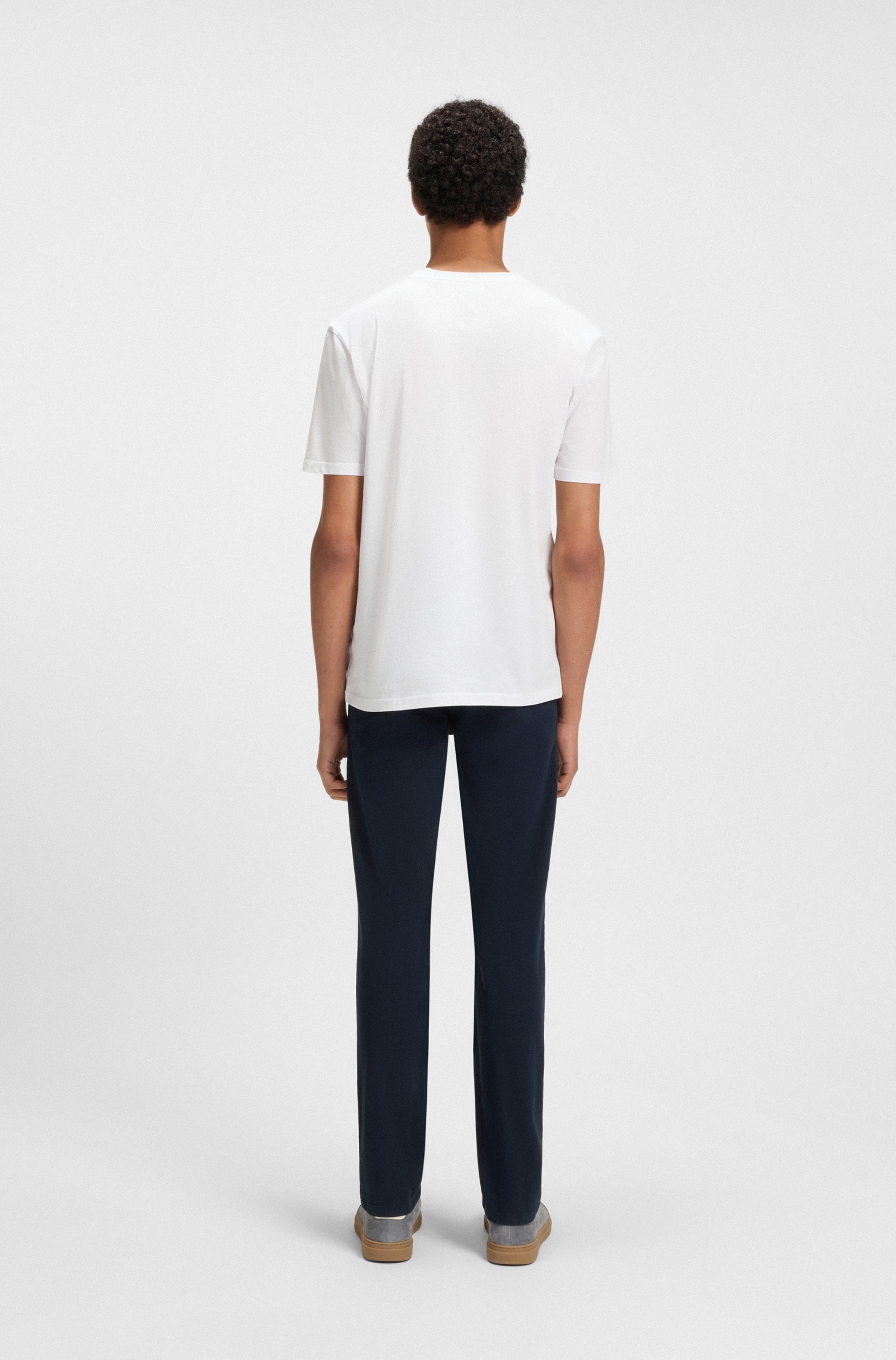 BOSS ORANGE T-Shirt »Thinking 1«, mit grossem BOSS Druck auf der Brust