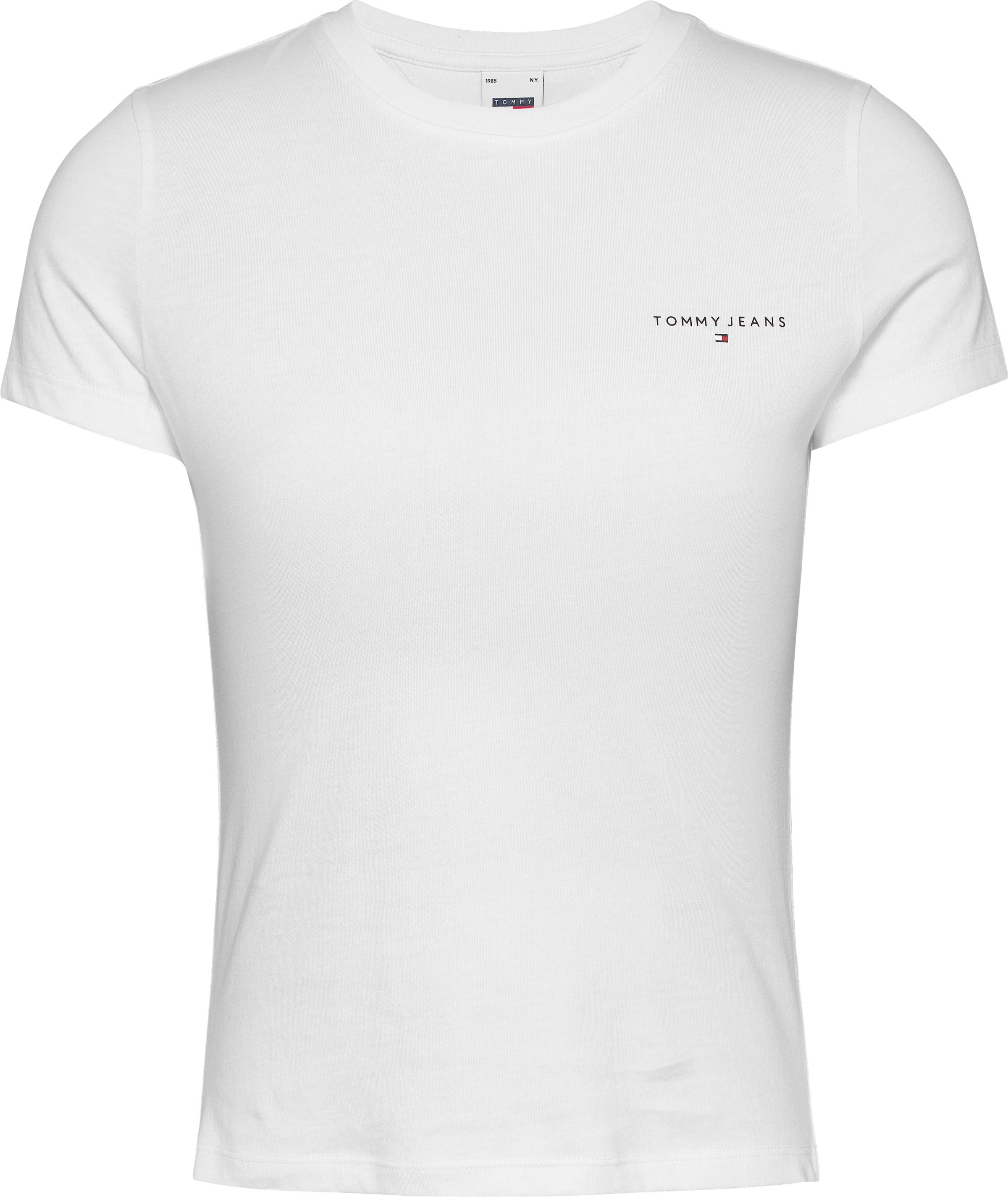 Tommy Jeans T-Shirt »TJW SLIM LINEAR TEE«, mit Logoschriftzug