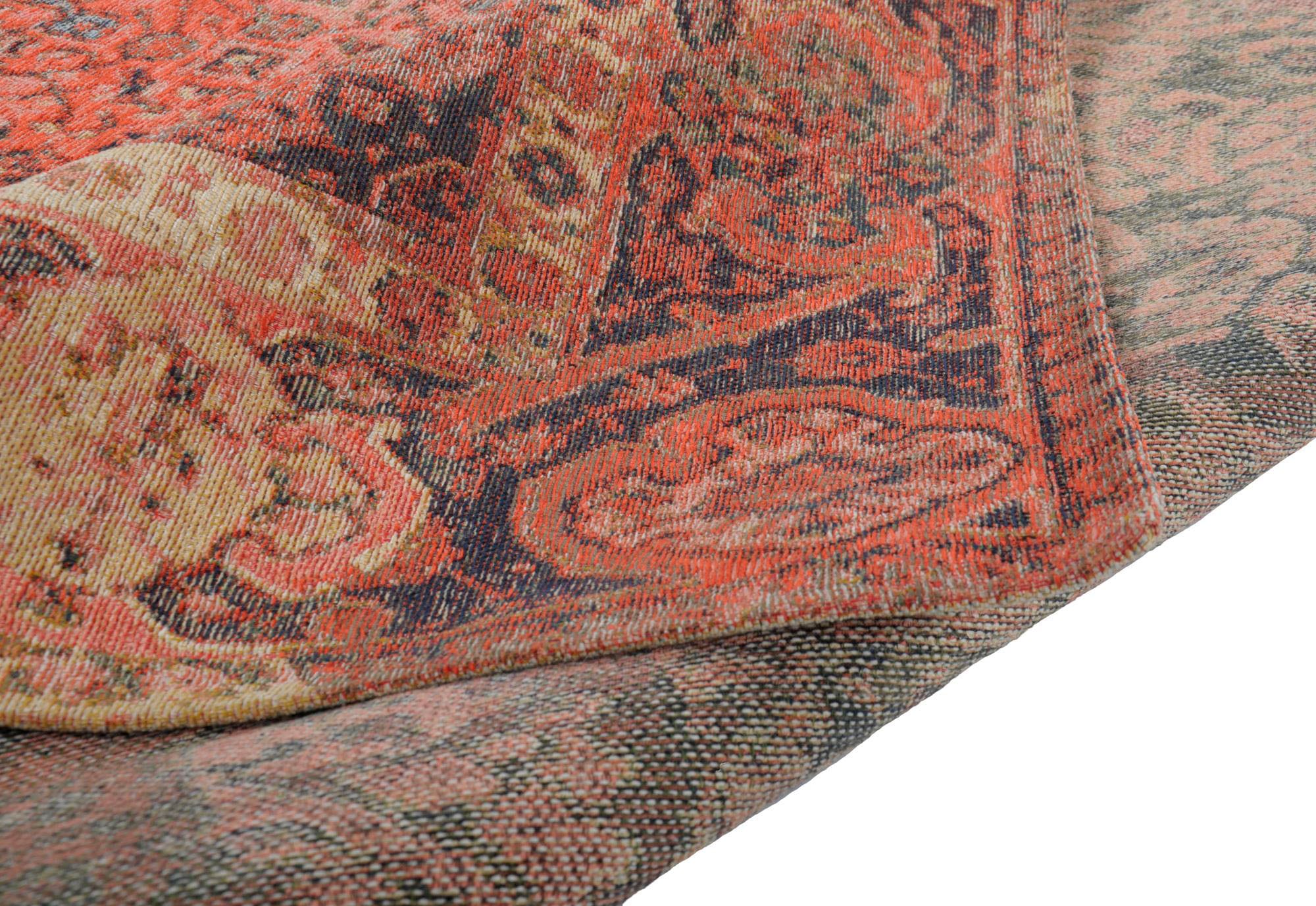 TOM TAILOR HOME Teppich »Funky Orient Ghom«, rechteckig, 5 mm Höhe, Kurzflor, Orient-Optik, Vintage Design, mit Bordüre, auch als Läufer